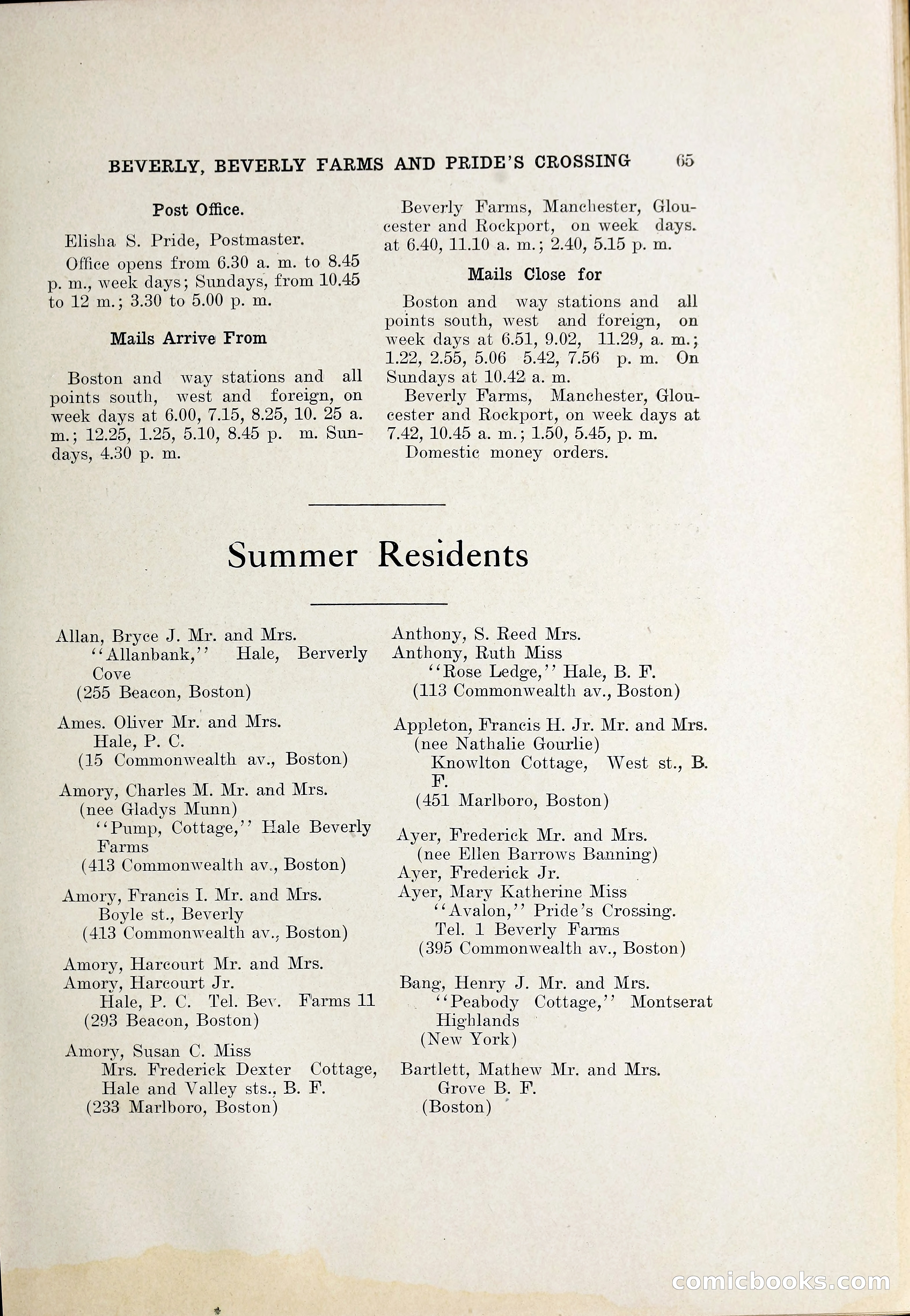 North Shore Blue Book — page 72 of 219