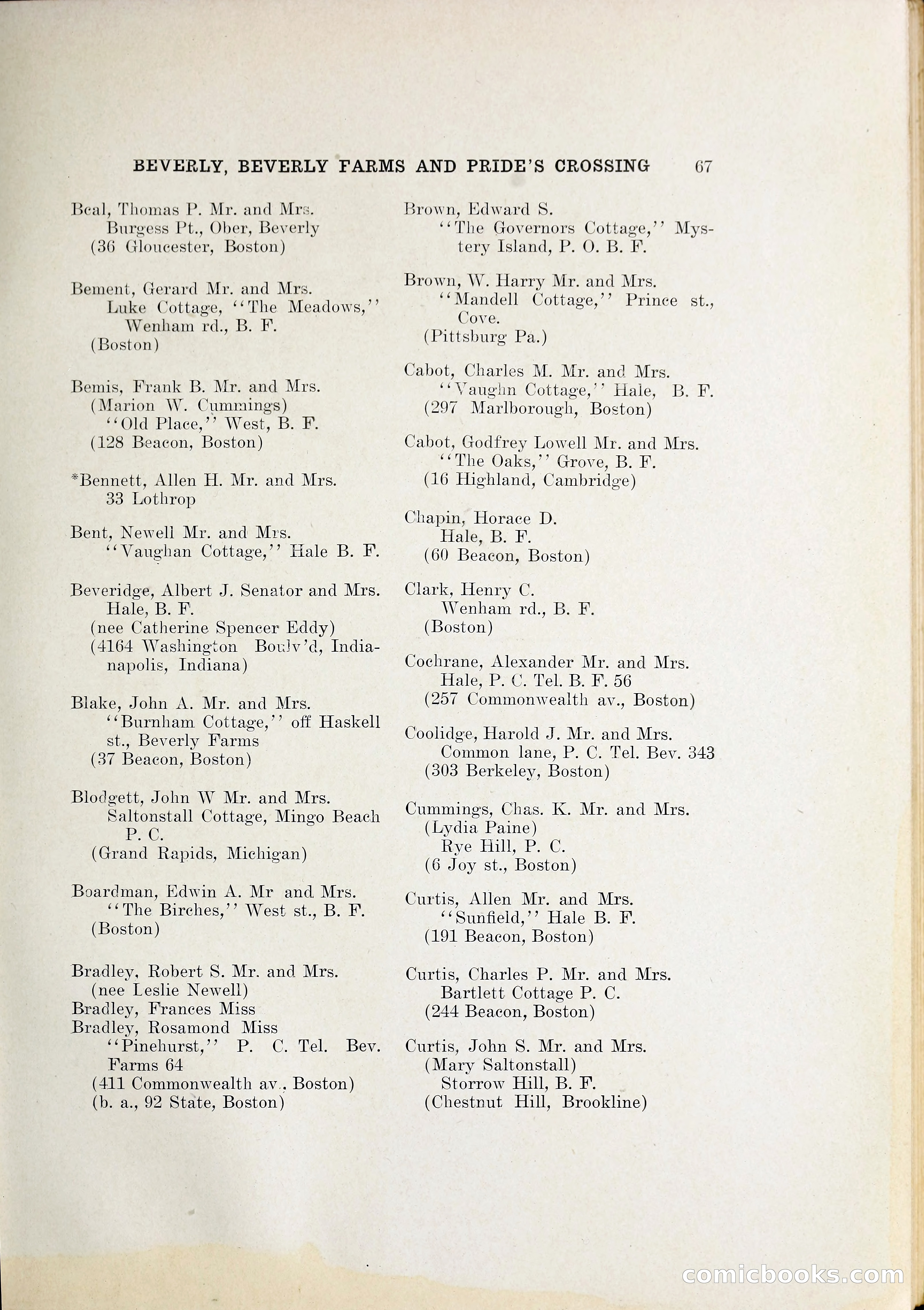 North Shore Blue Book — page 74 of 219
