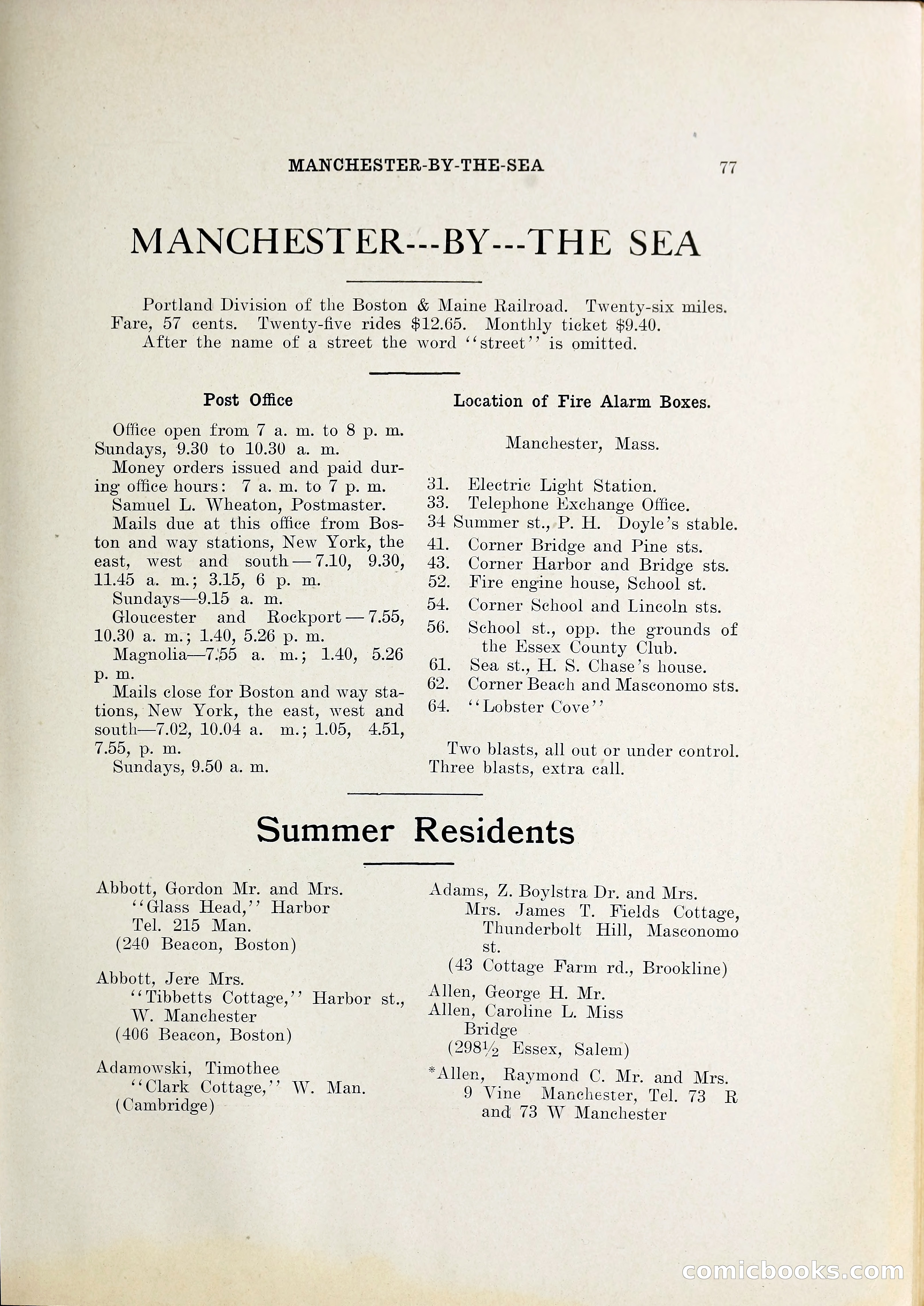 North Shore Blue Book — page 86 of 219