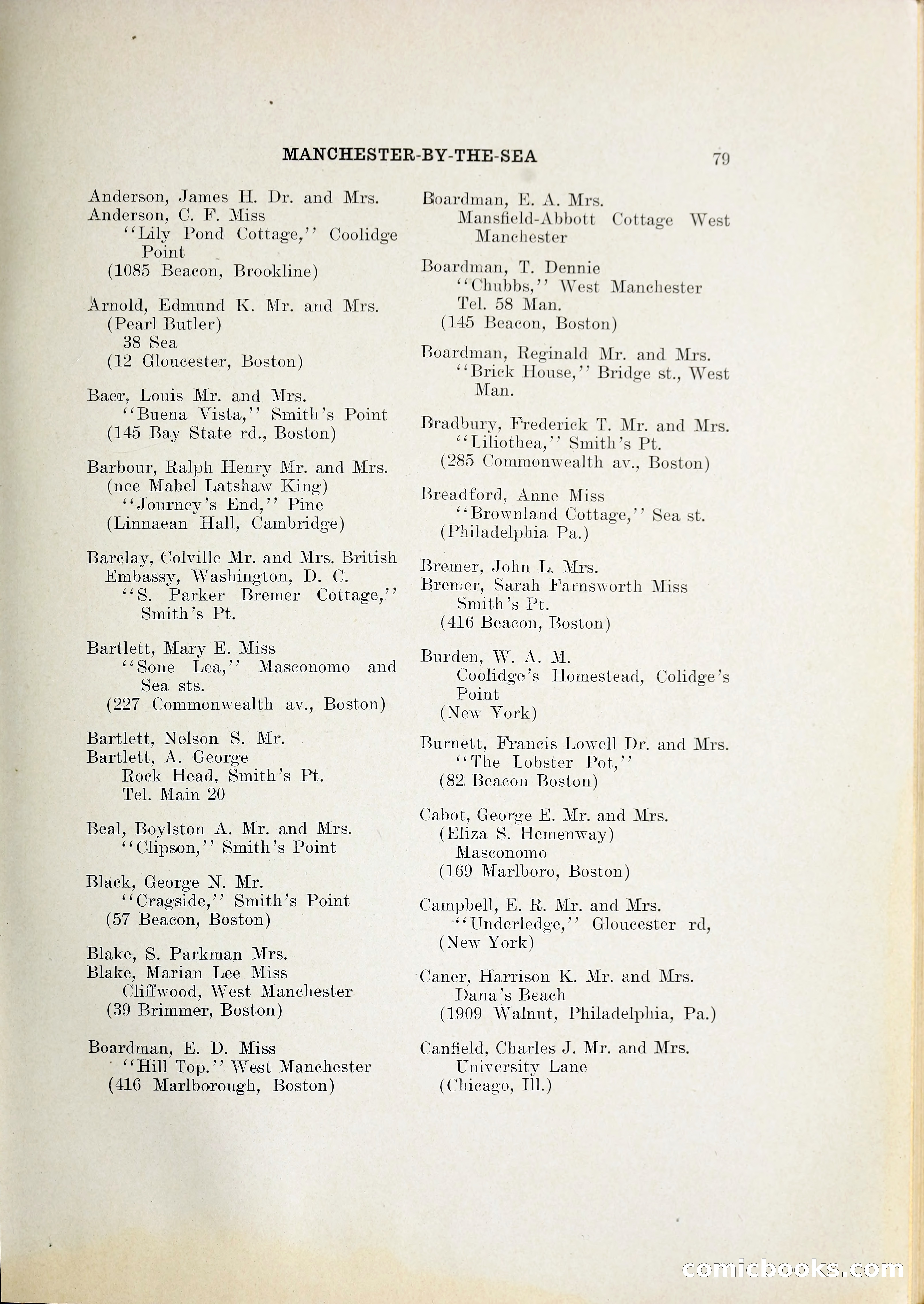 North Shore Blue Book — page 88 of 219