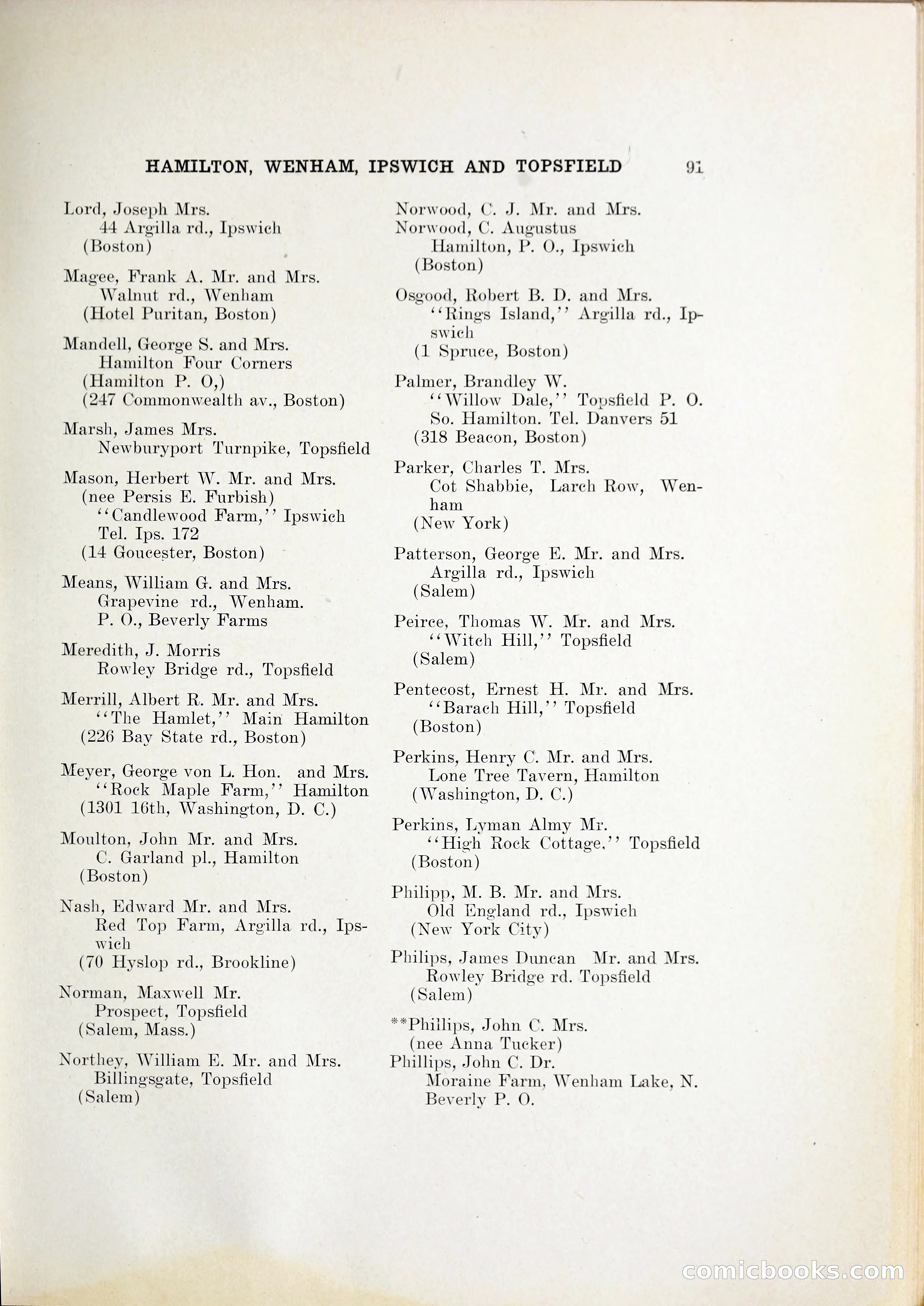 North Shore Blue Book — page 106 of 219