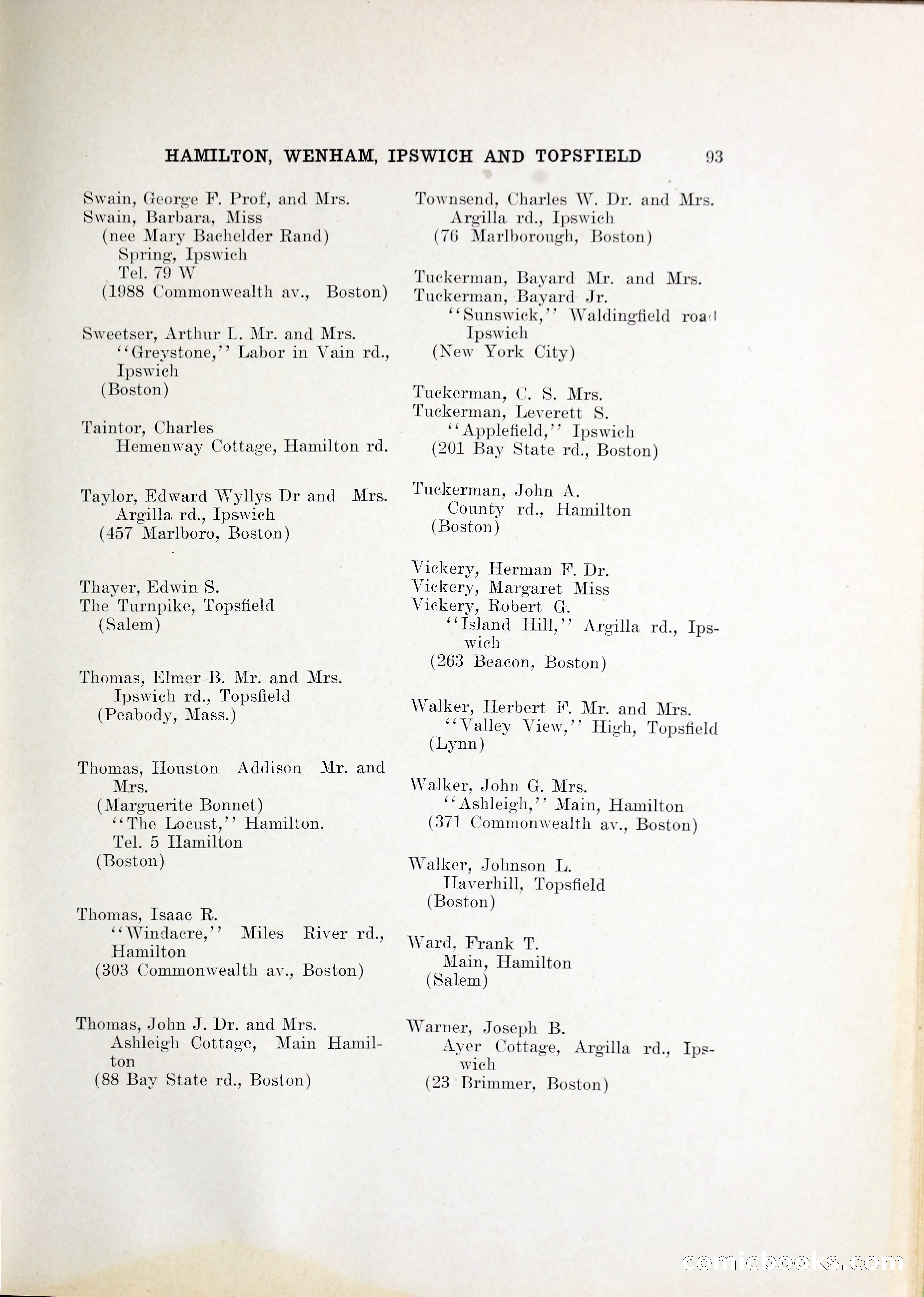 North Shore Blue Book — page 108 of 219