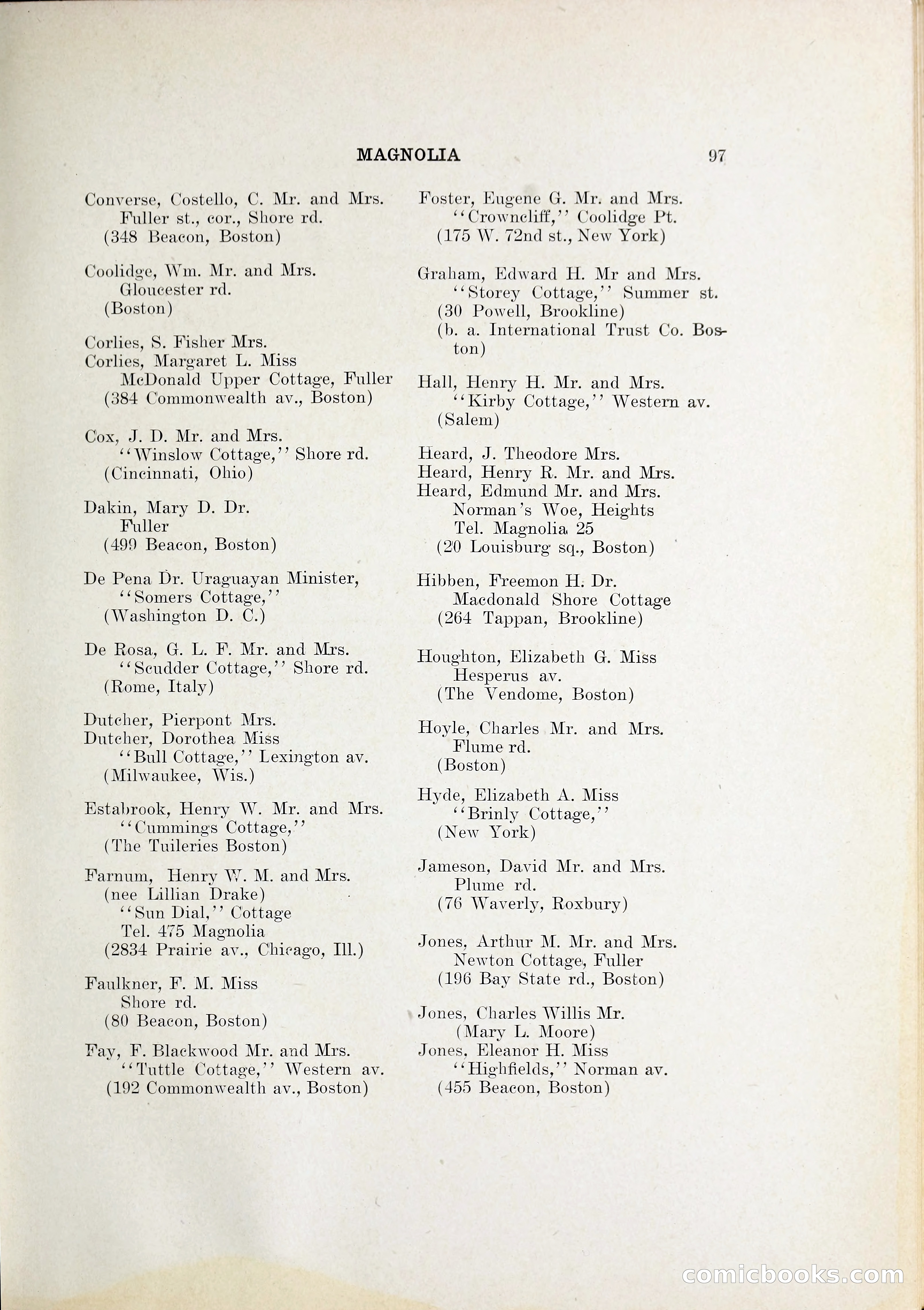 North Shore Blue Book — page 114 of 219