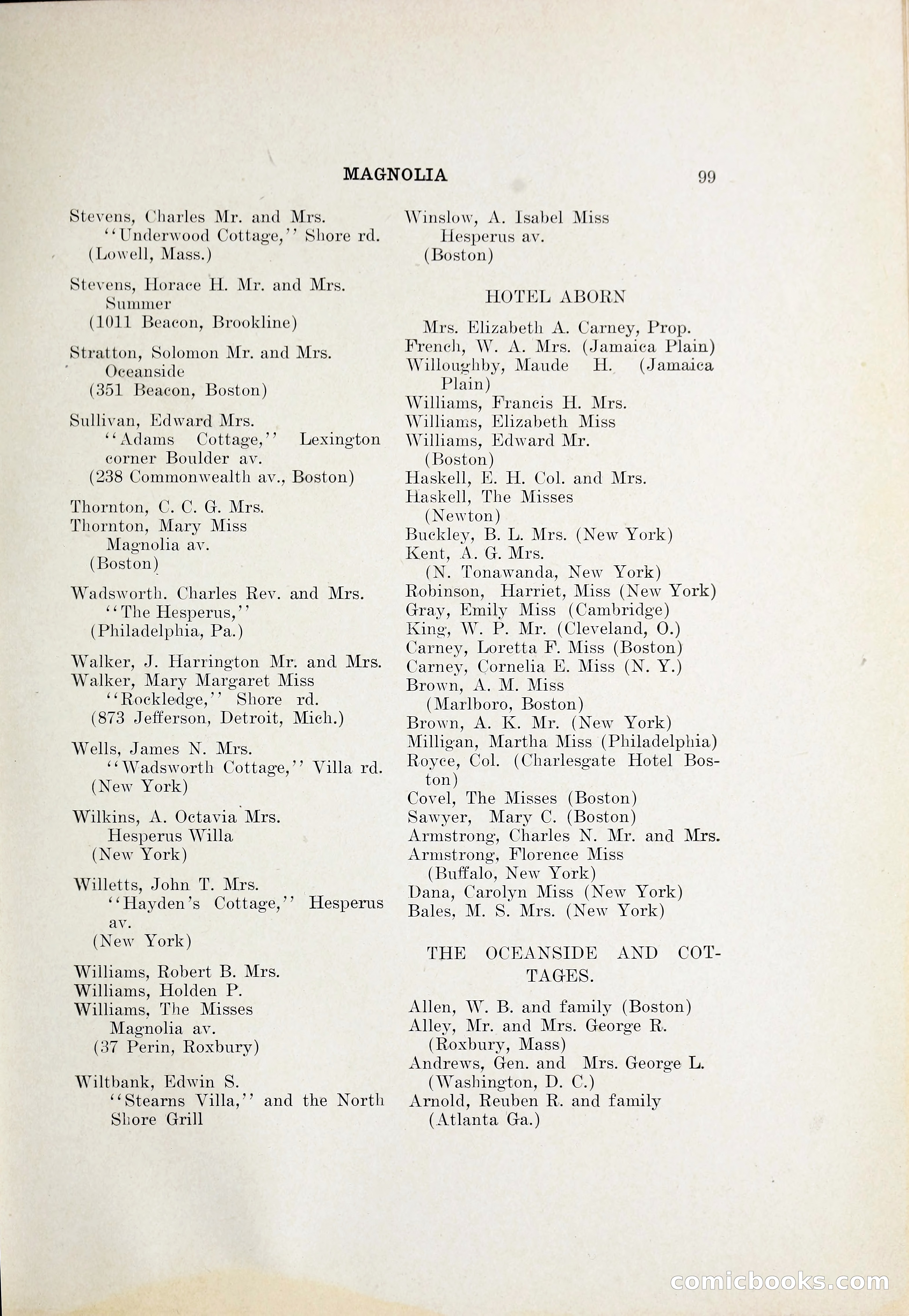 North Shore Blue Book — page 116 of 219