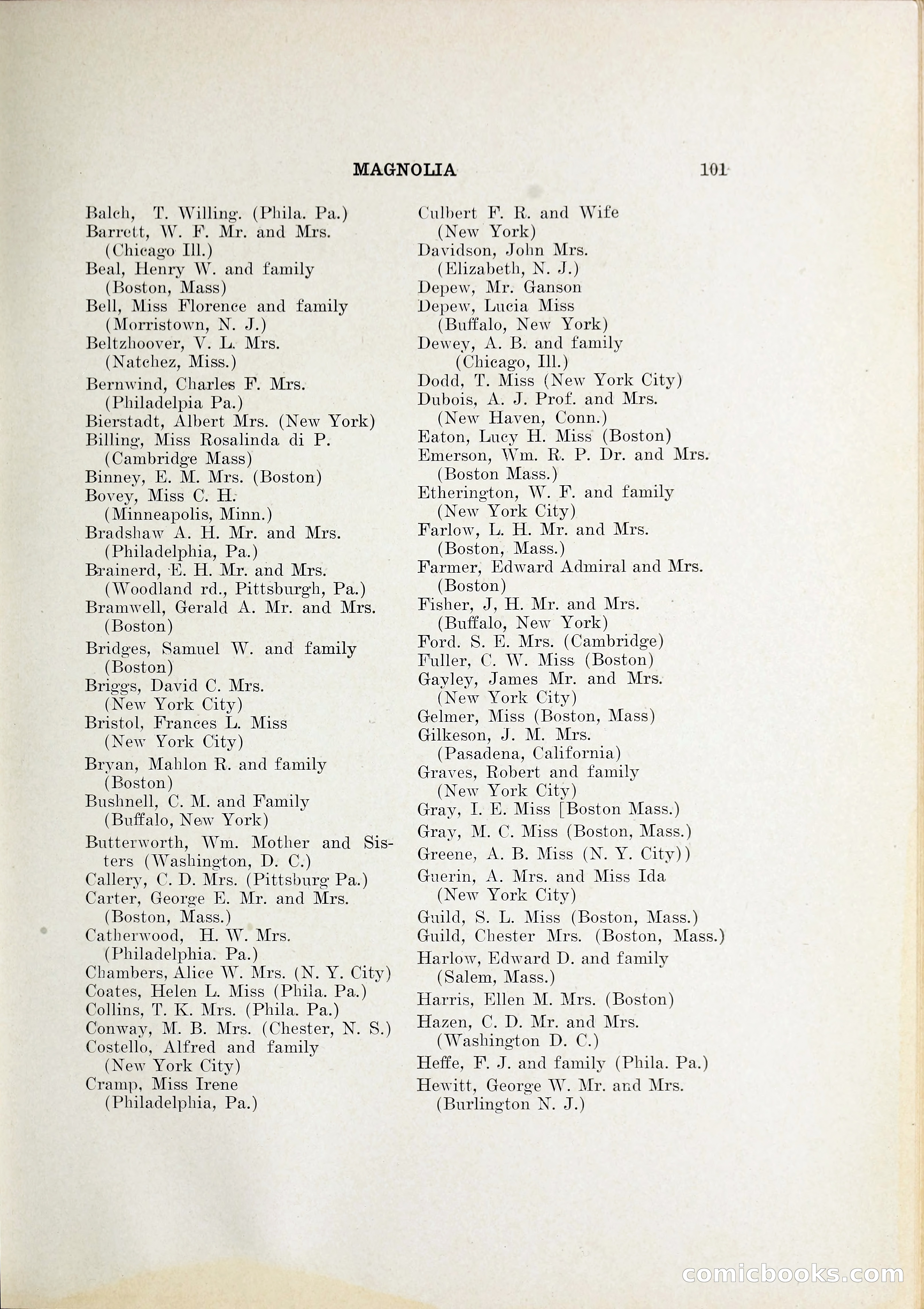 North Shore Blue Book — page 118 of 219