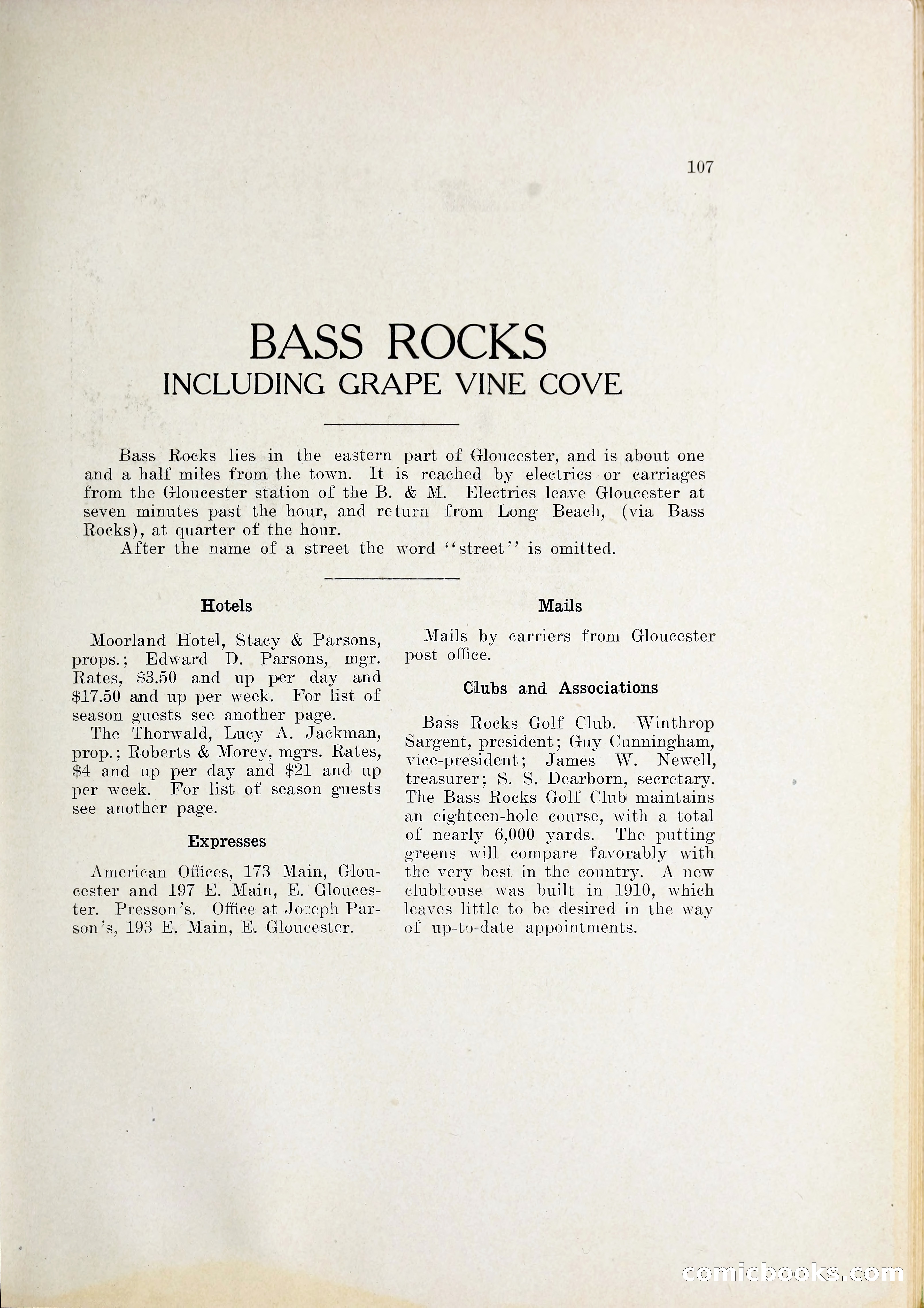 North Shore Blue Book — page 124 of 219