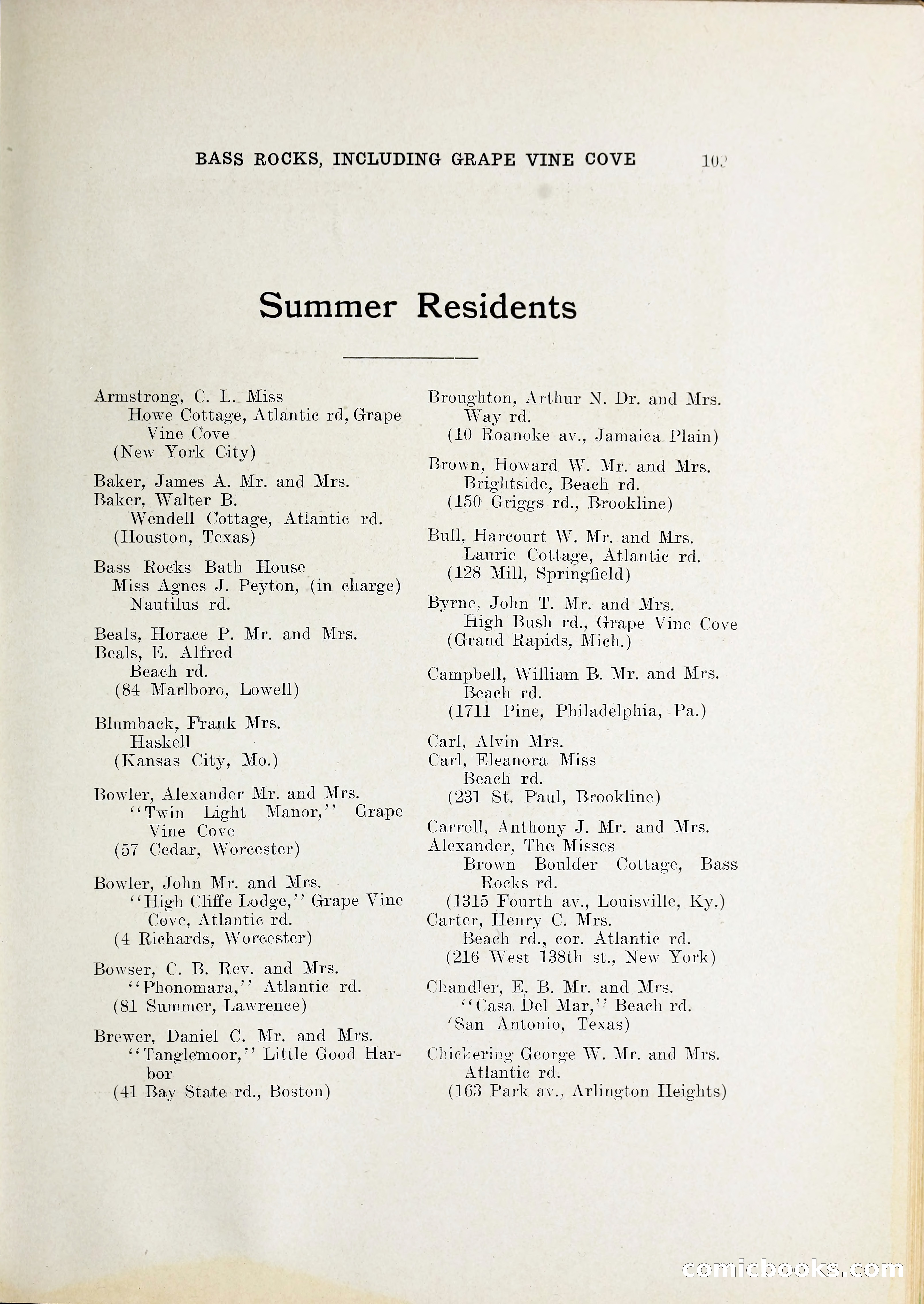 North Shore Blue Book — page 126 of 219