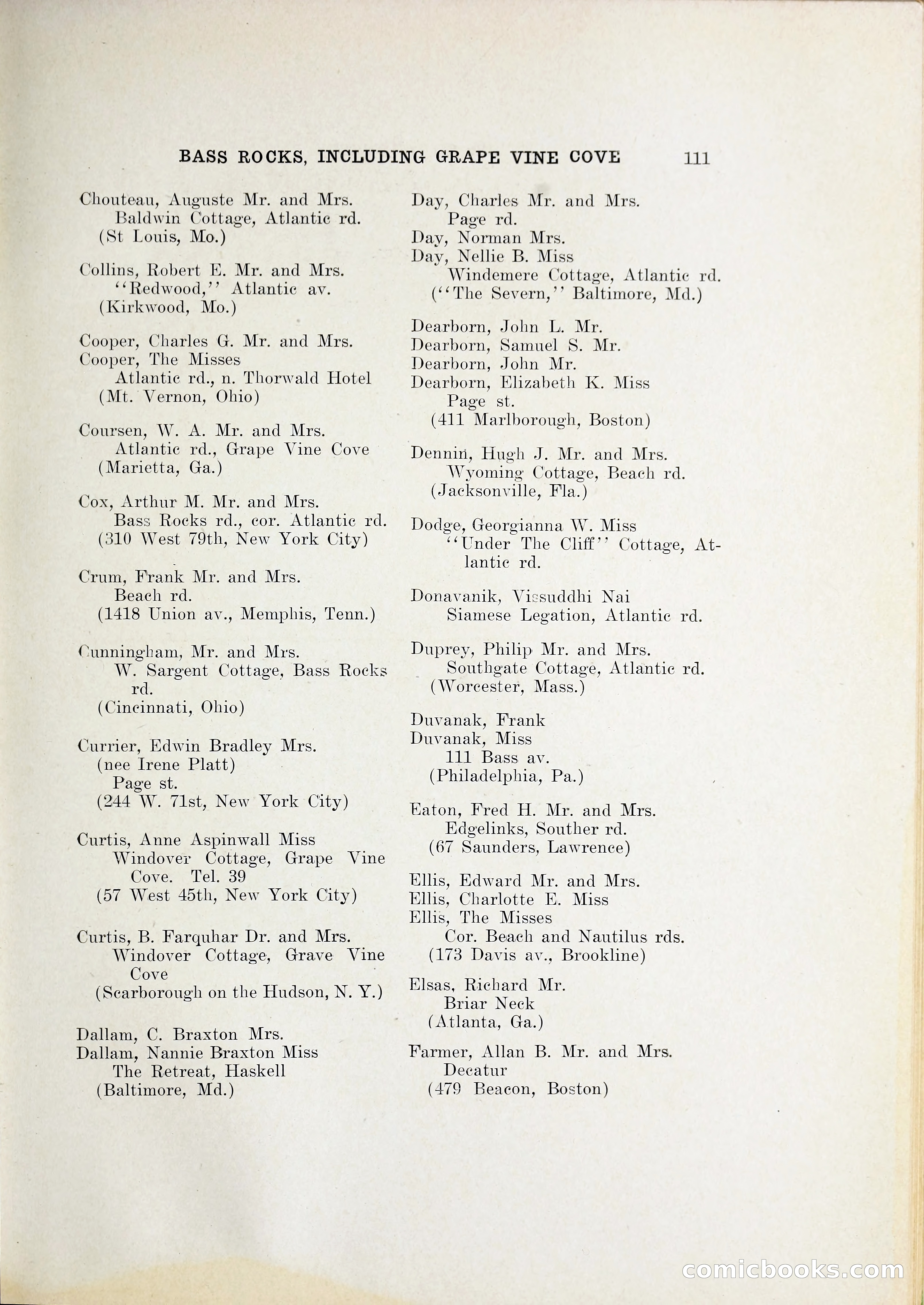 North Shore Blue Book — page 128 of 219