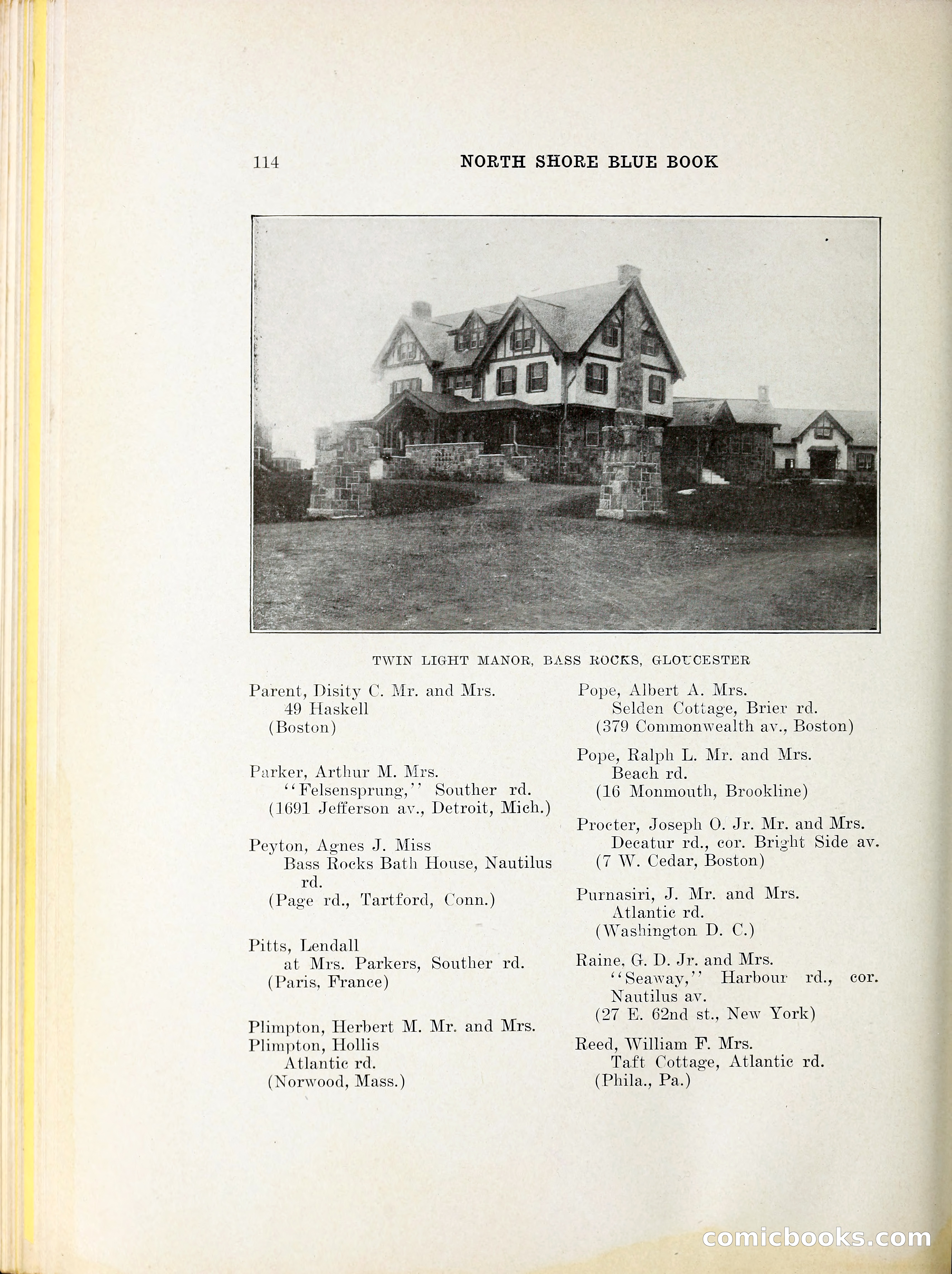 North Shore Blue Book — page 133 of 219