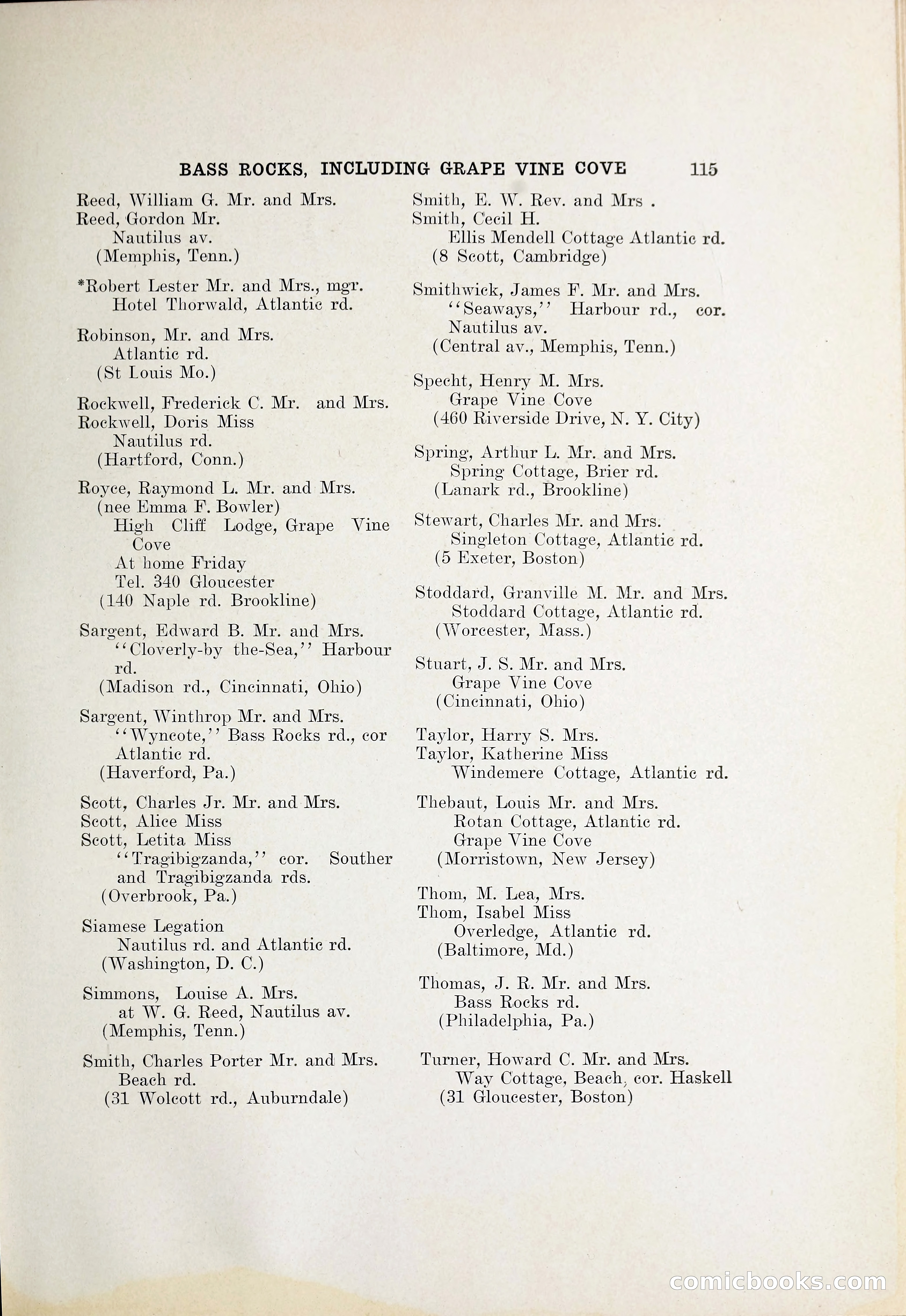 North Shore Blue Book — page 134 of 219