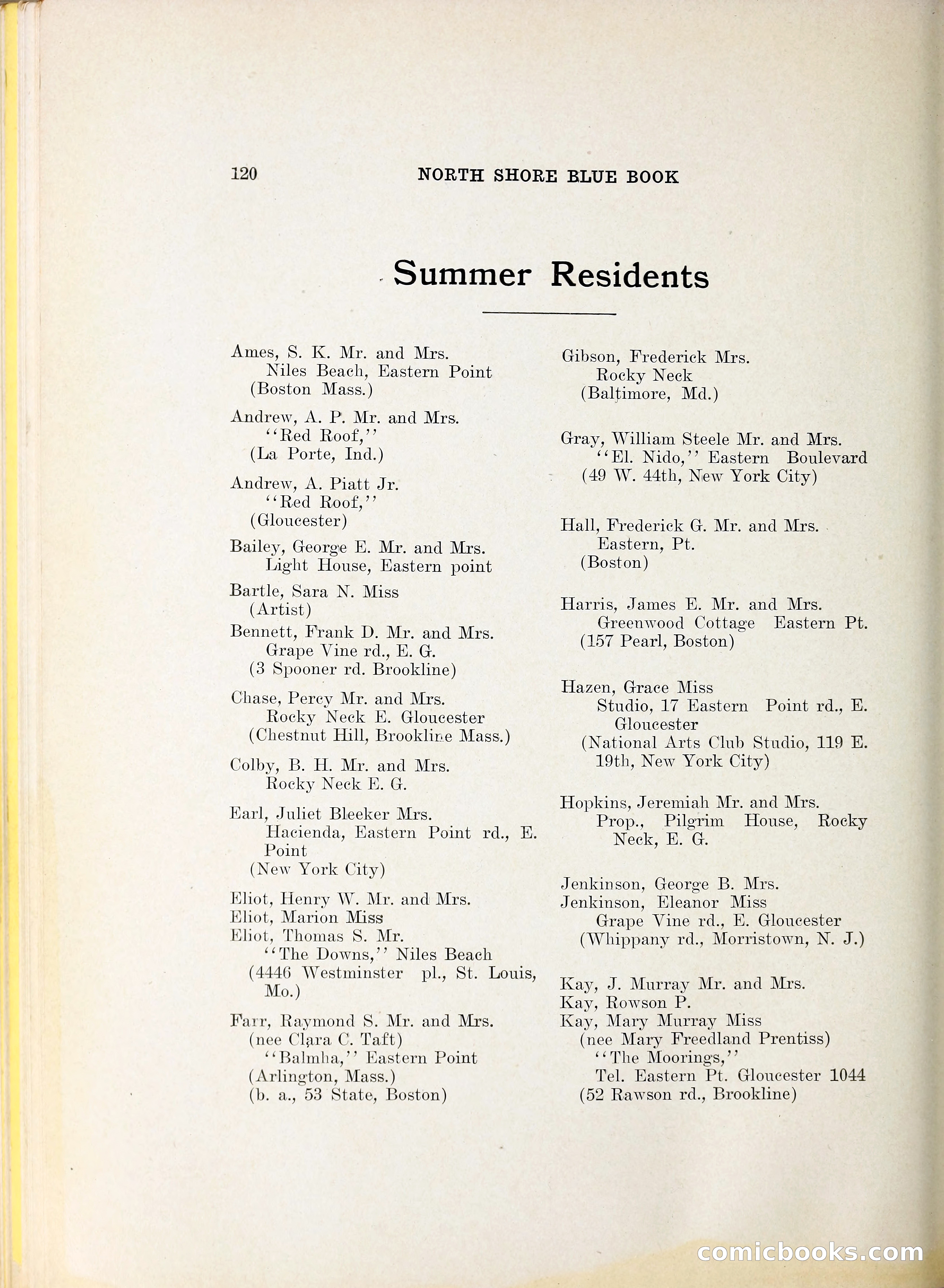 North Shore Blue Book — page 139 of 219