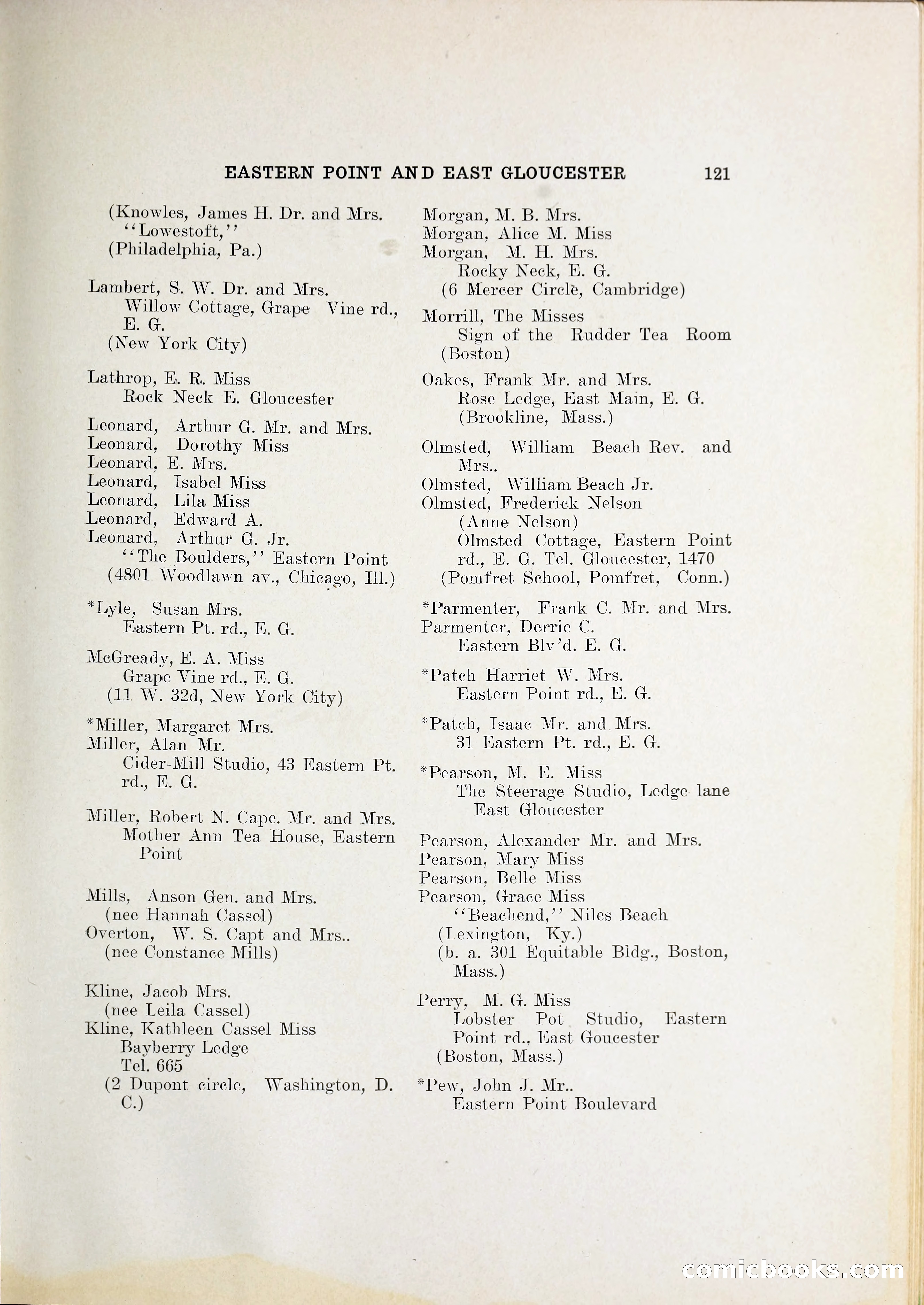 North Shore Blue Book — page 140 of 219