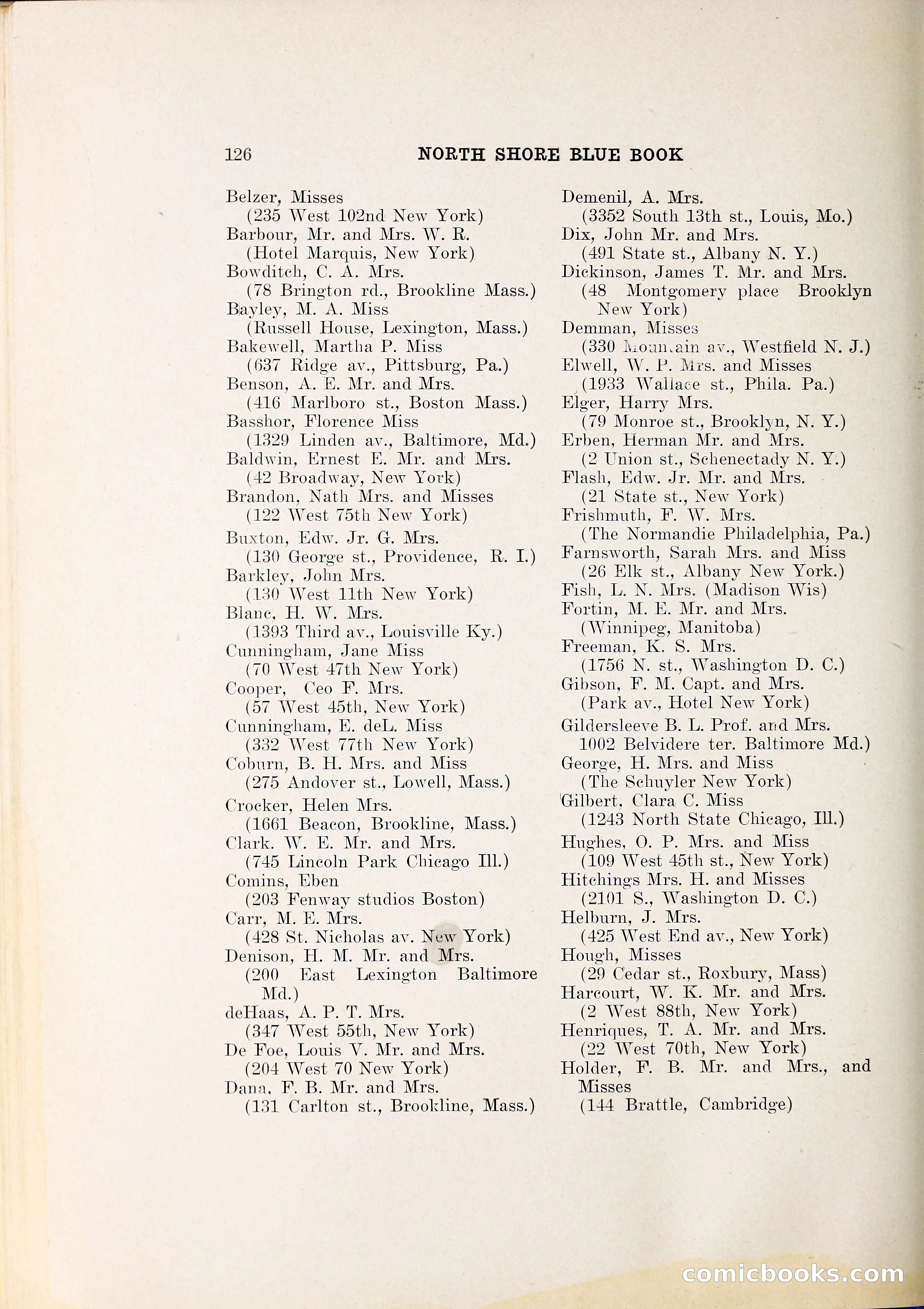 North Shore Blue Book — page 145 of 219
