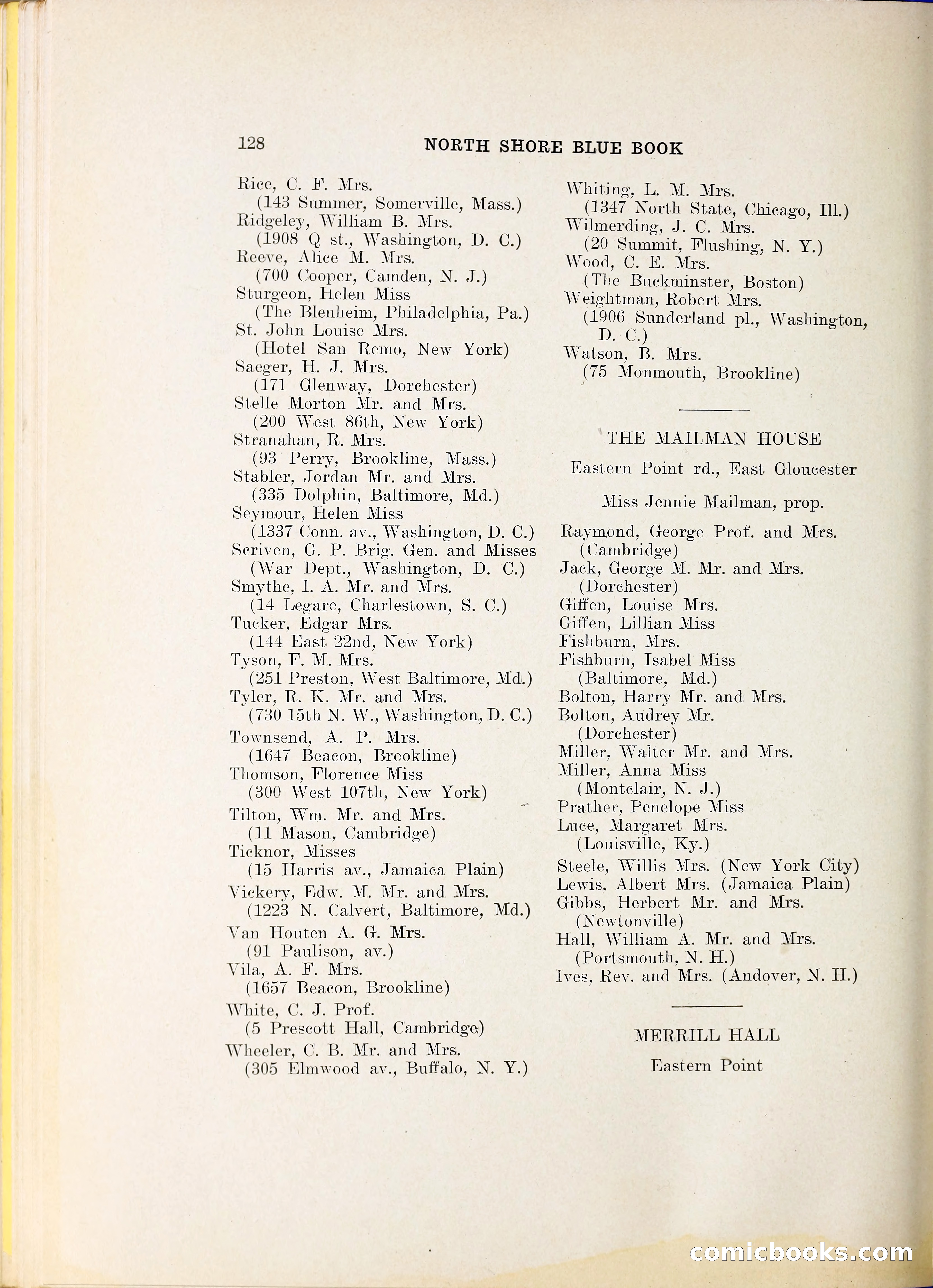 North Shore Blue Book — page 147 of 219