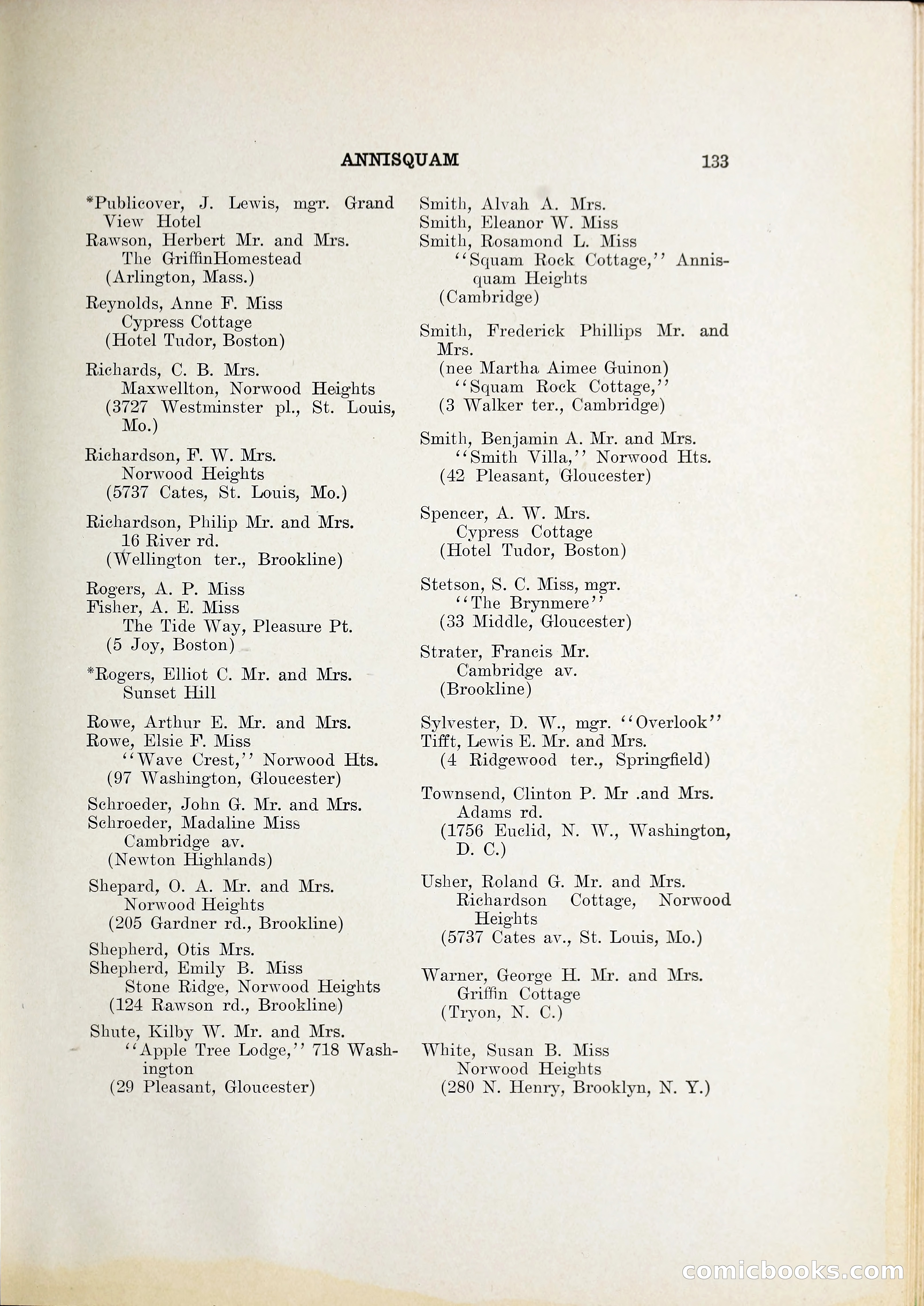 North Shore Blue Book — page 152 of 219