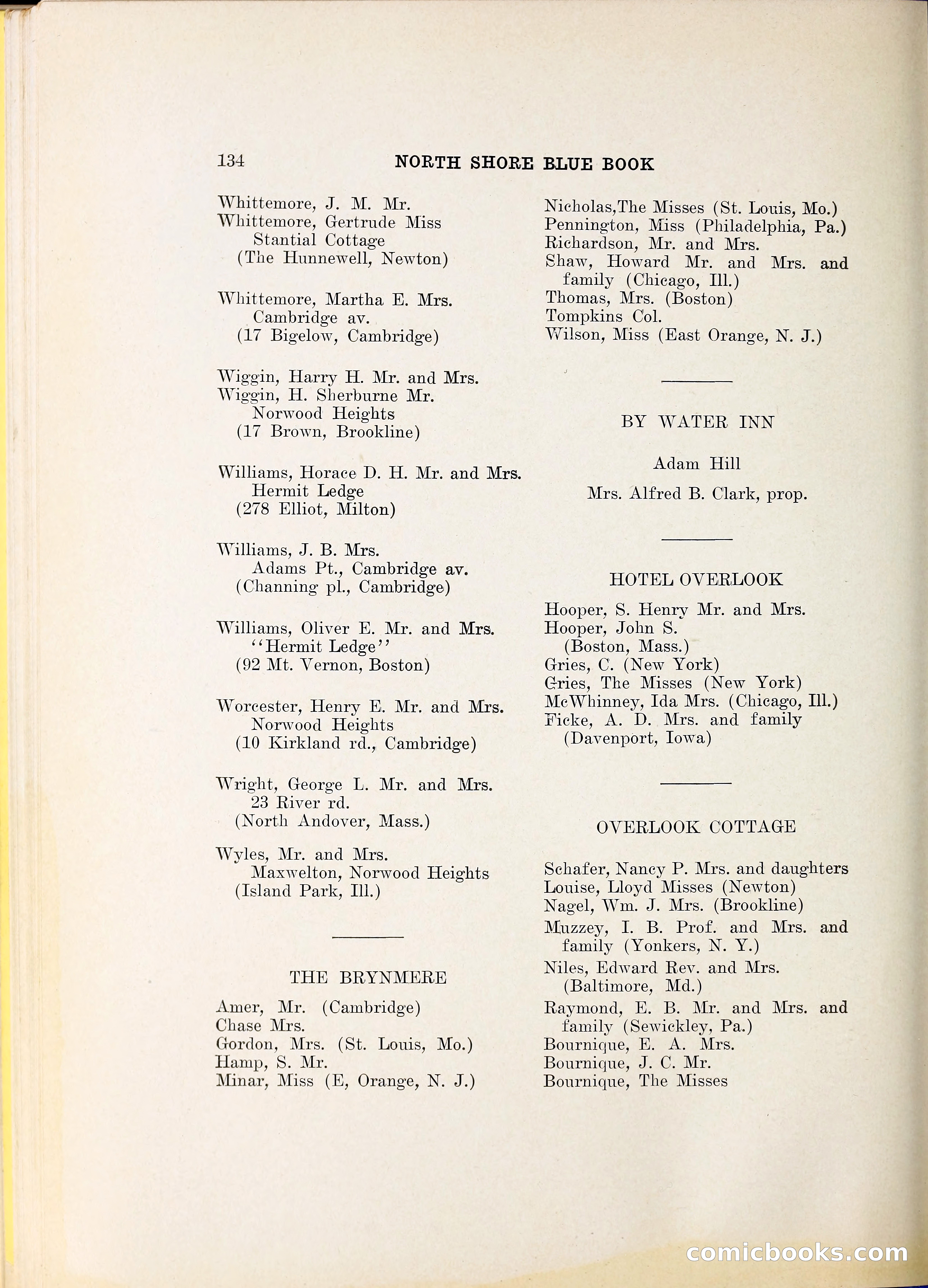 North Shore Blue Book — page 153 of 219