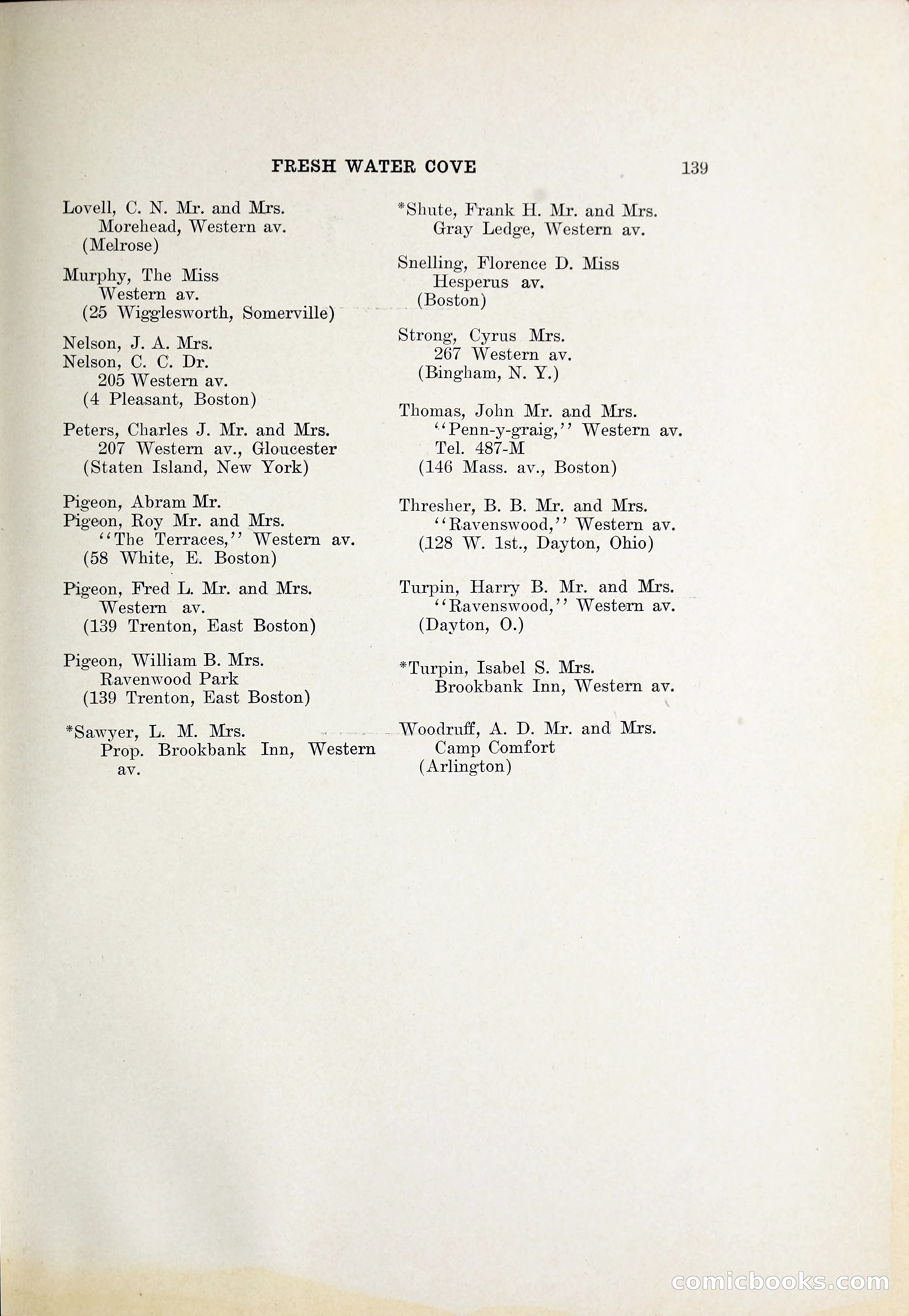 North Shore Blue Book — page 158 of 219