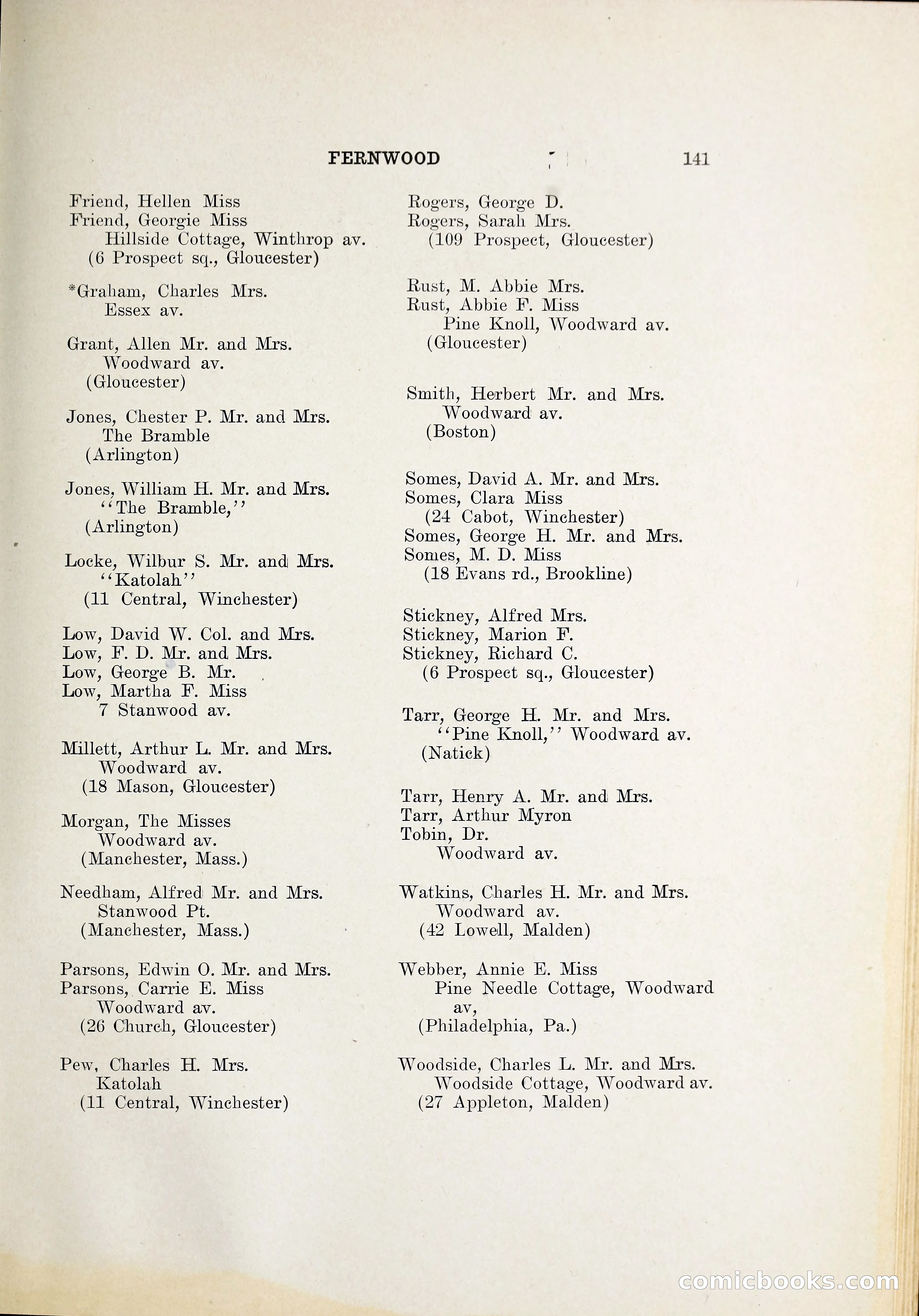 North Shore Blue Book — page 160 of 219