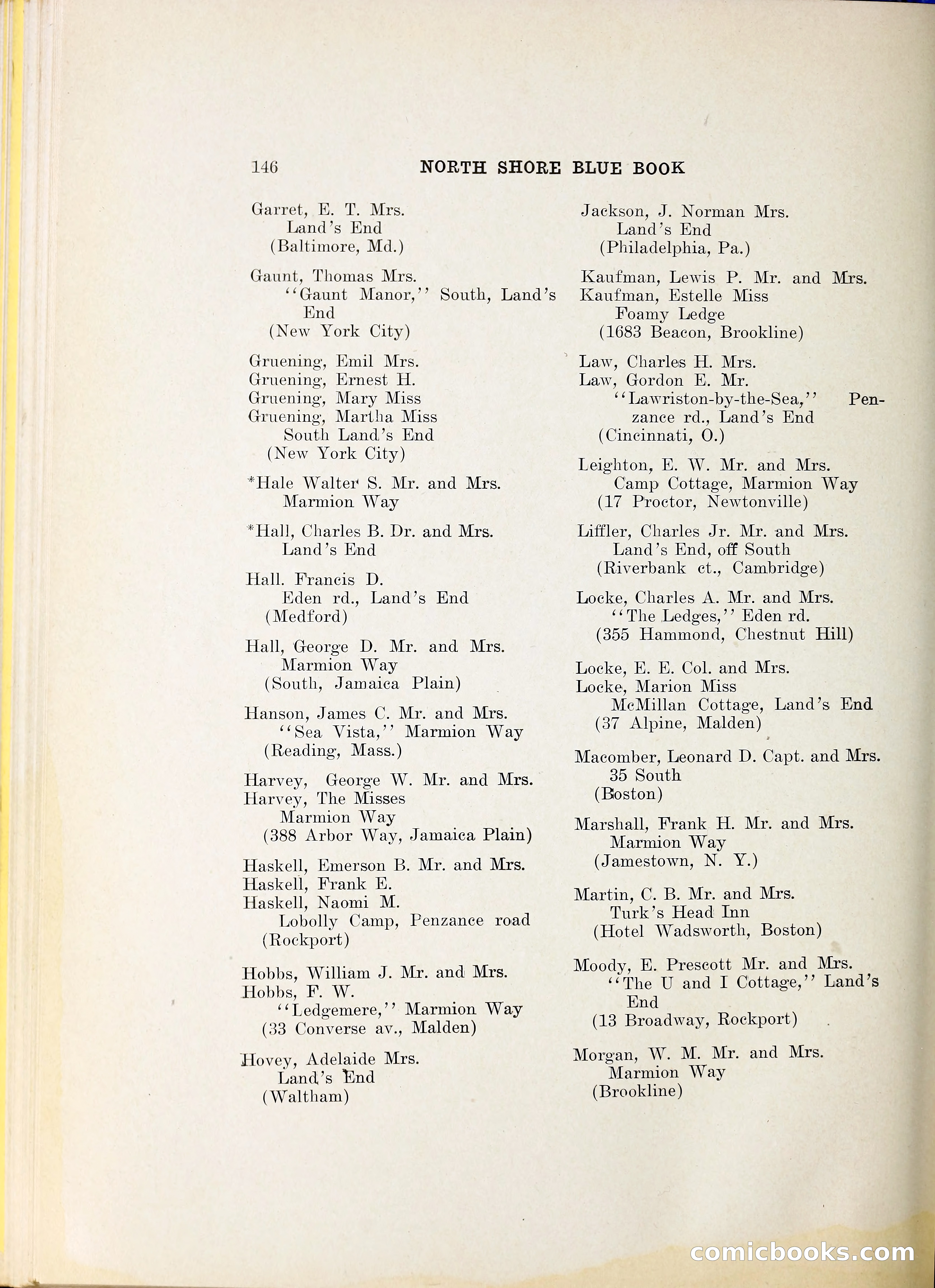 North Shore Blue Book — page 165 of 219