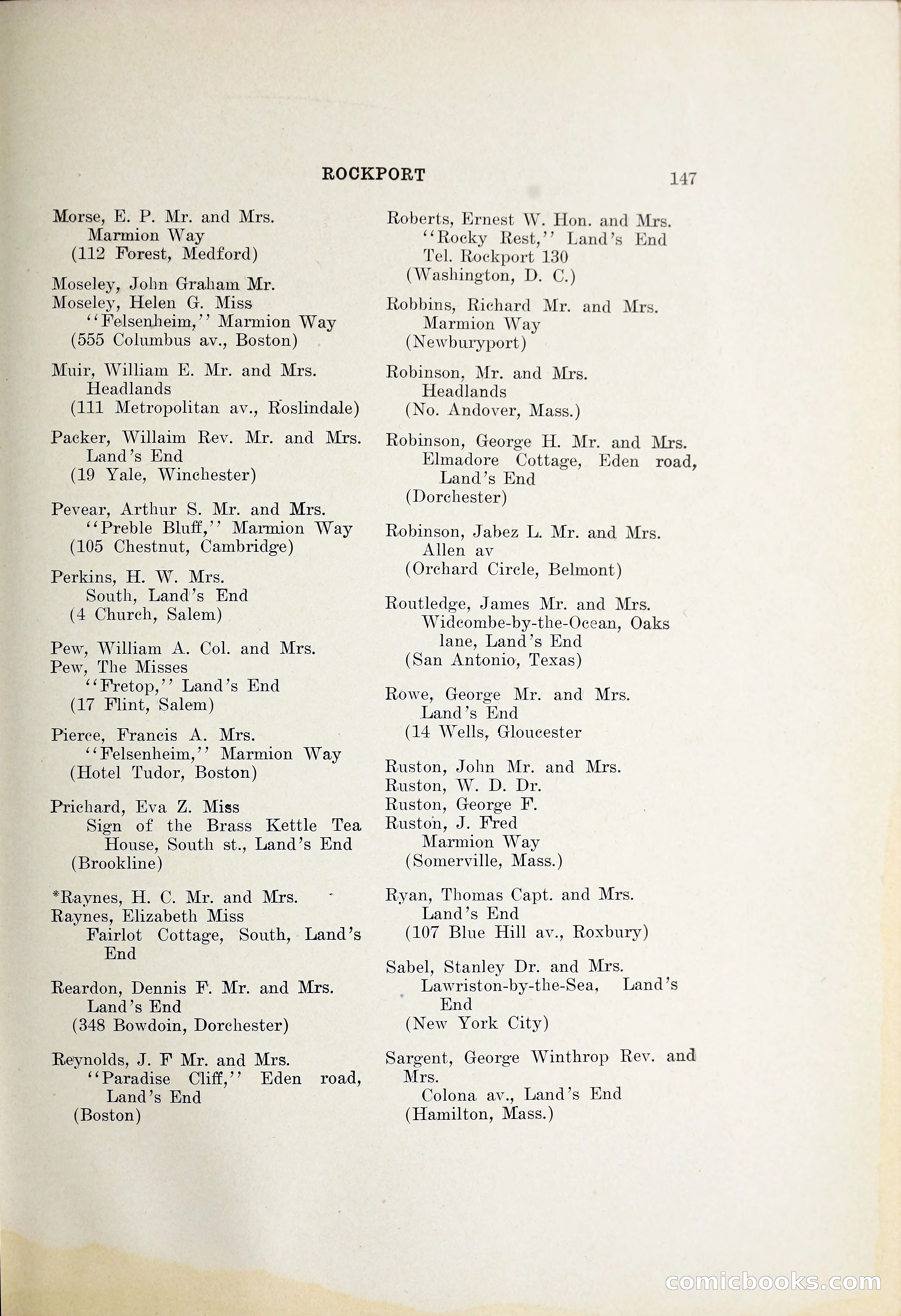 North Shore Blue Book — page 166 of 219