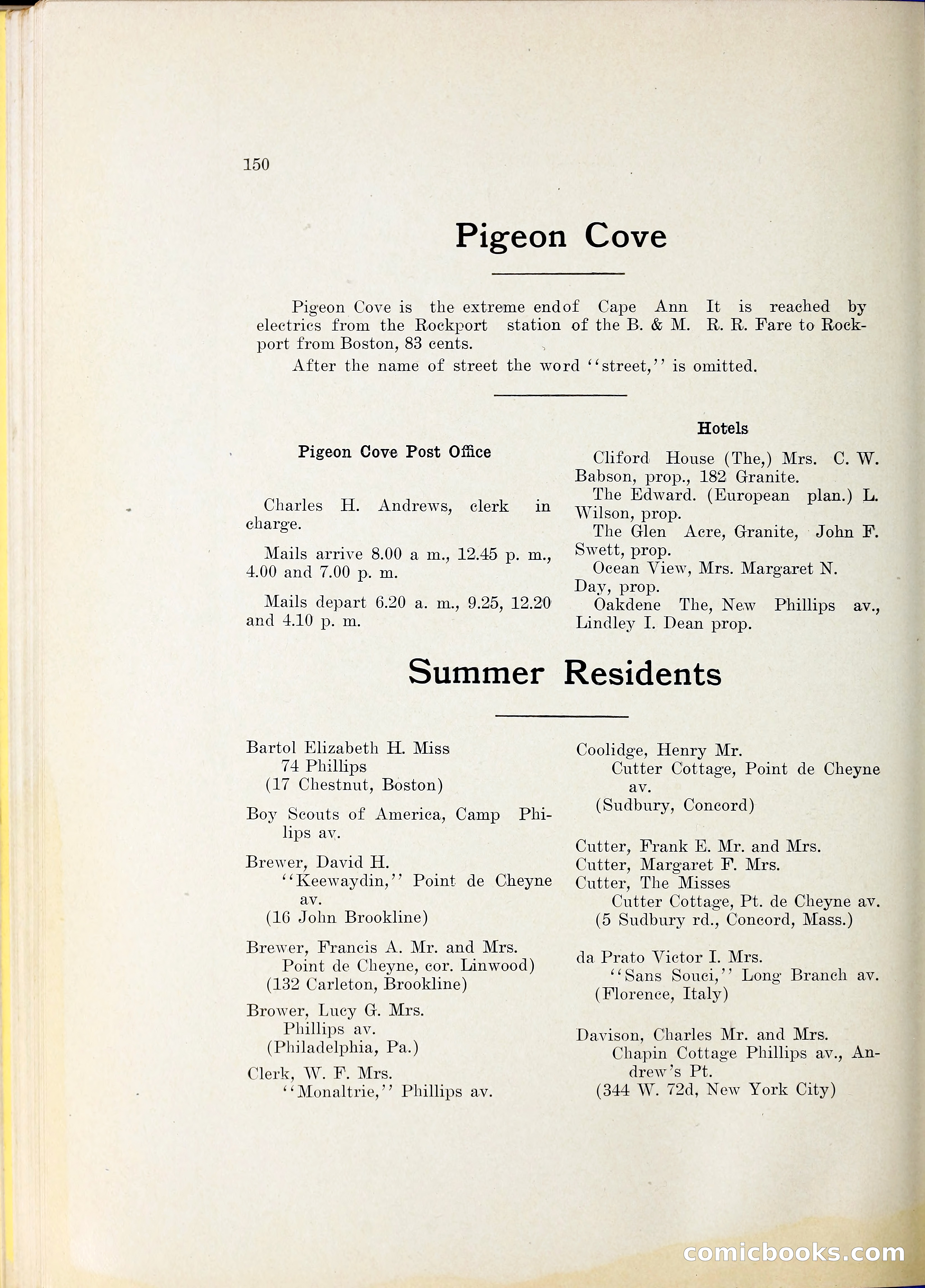 North Shore Blue Book — page 169 of 219
