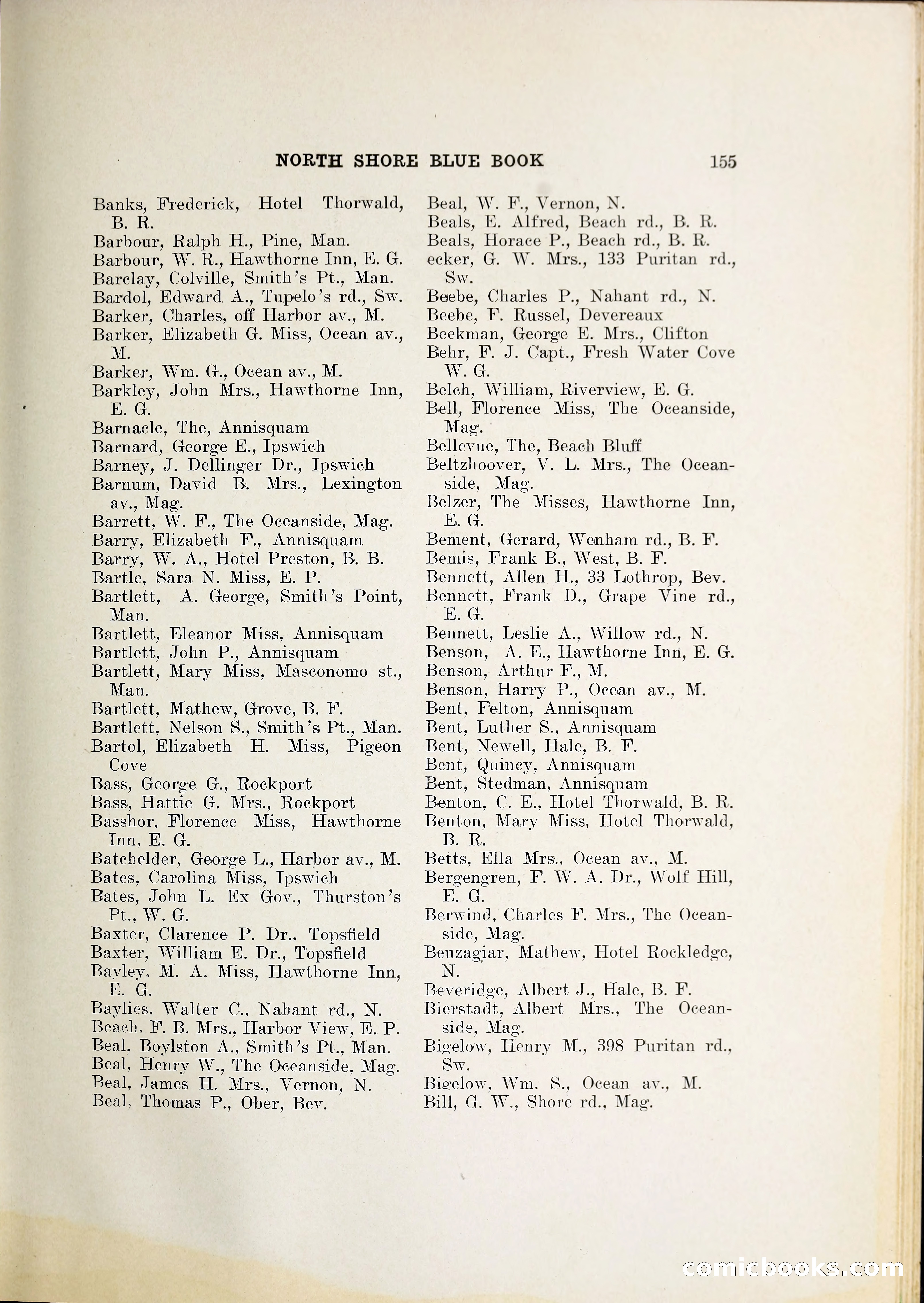 North Shore Blue Book — page 176 of 219