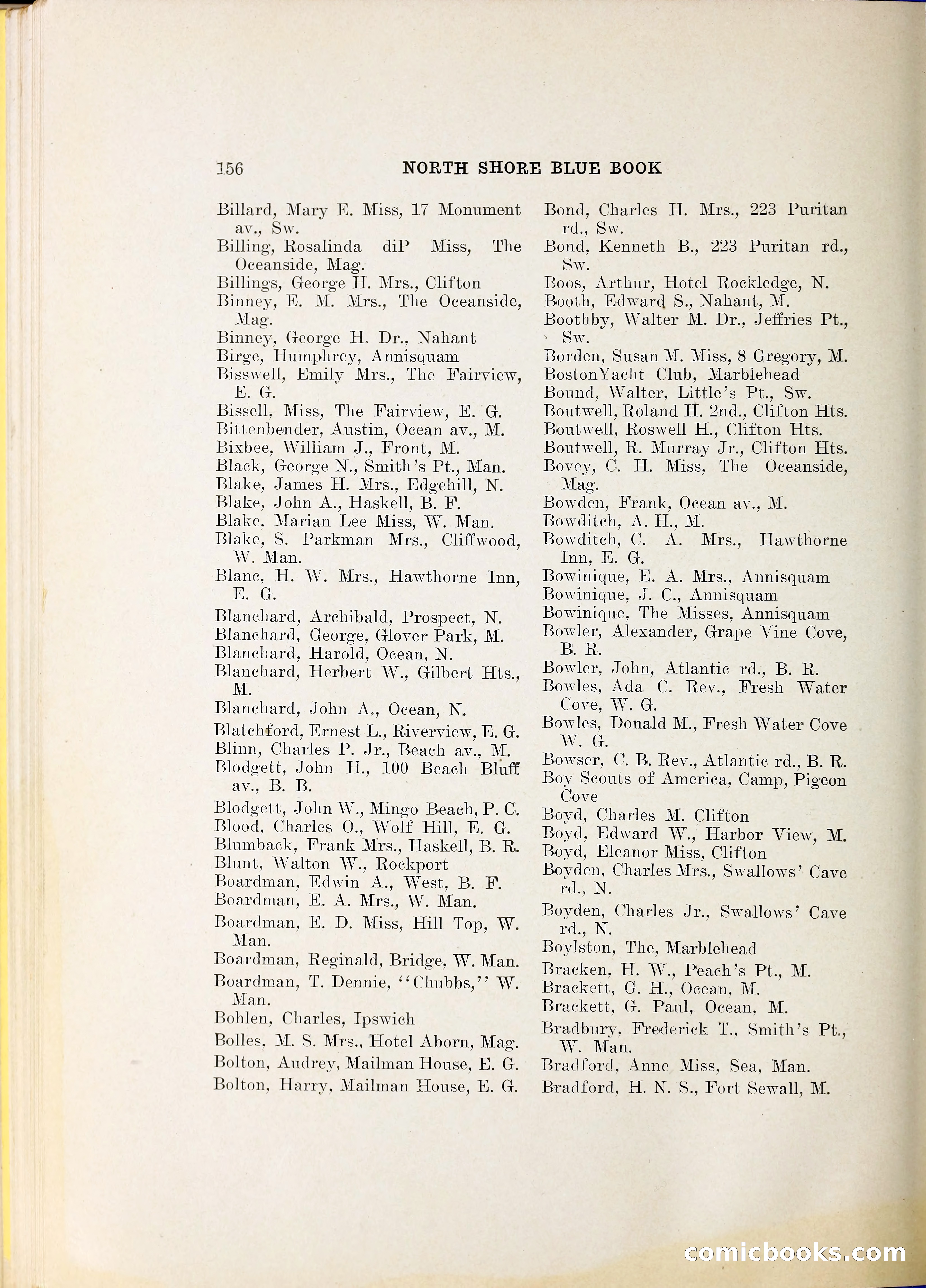 North Shore Blue Book — page 177 of 219