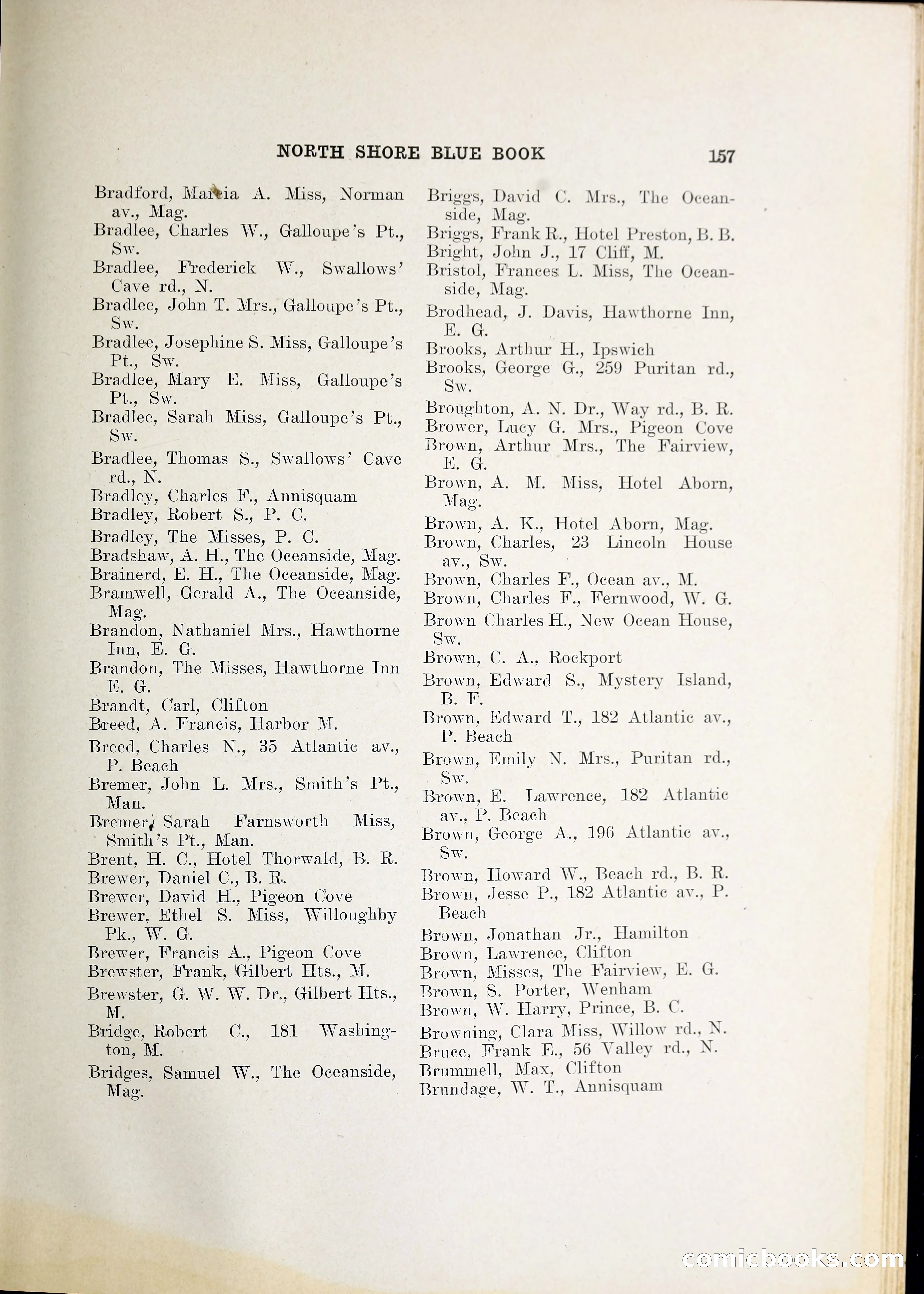 North Shore Blue Book — page 178 of 219