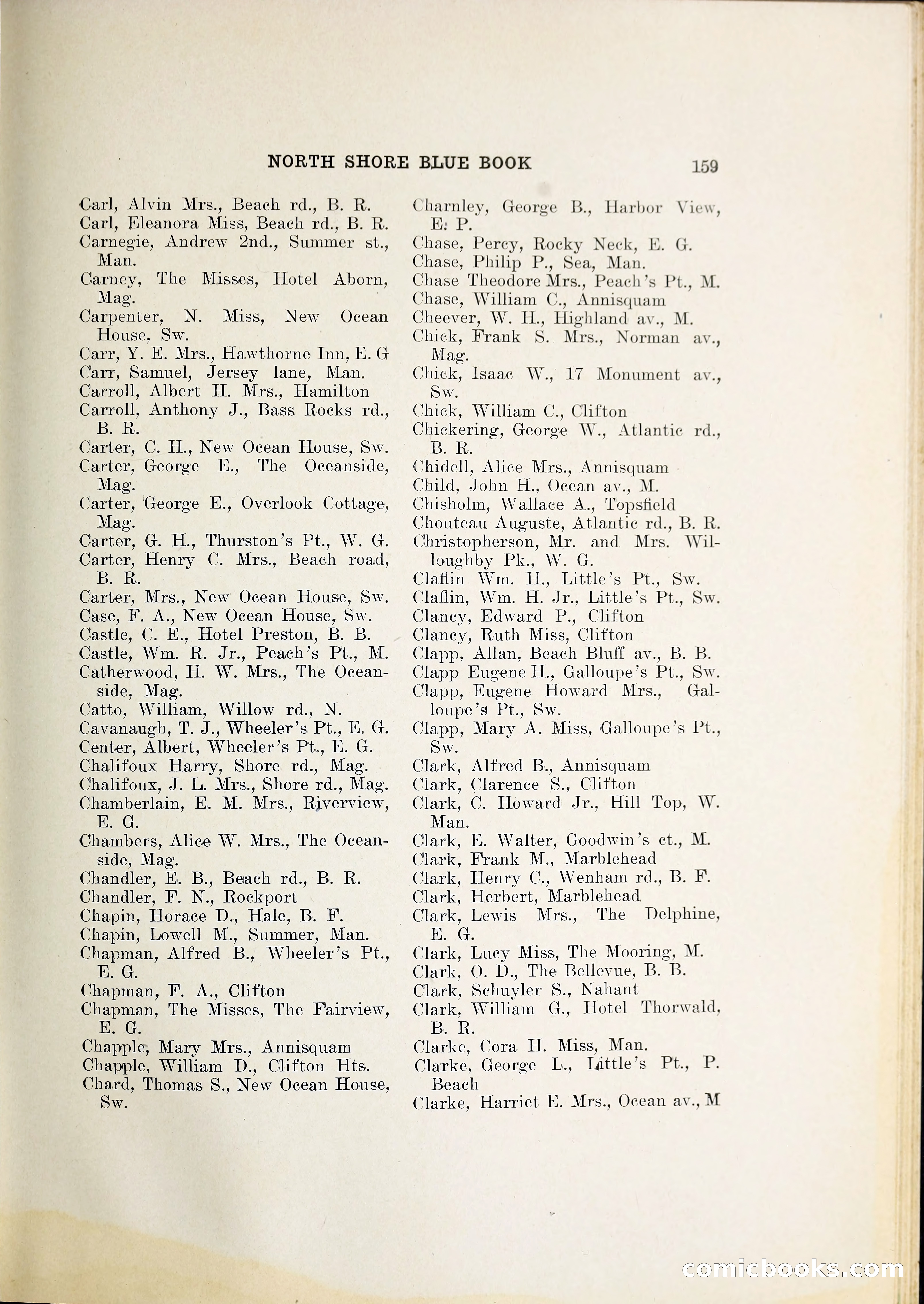 North Shore Blue Book — page 180 of 219