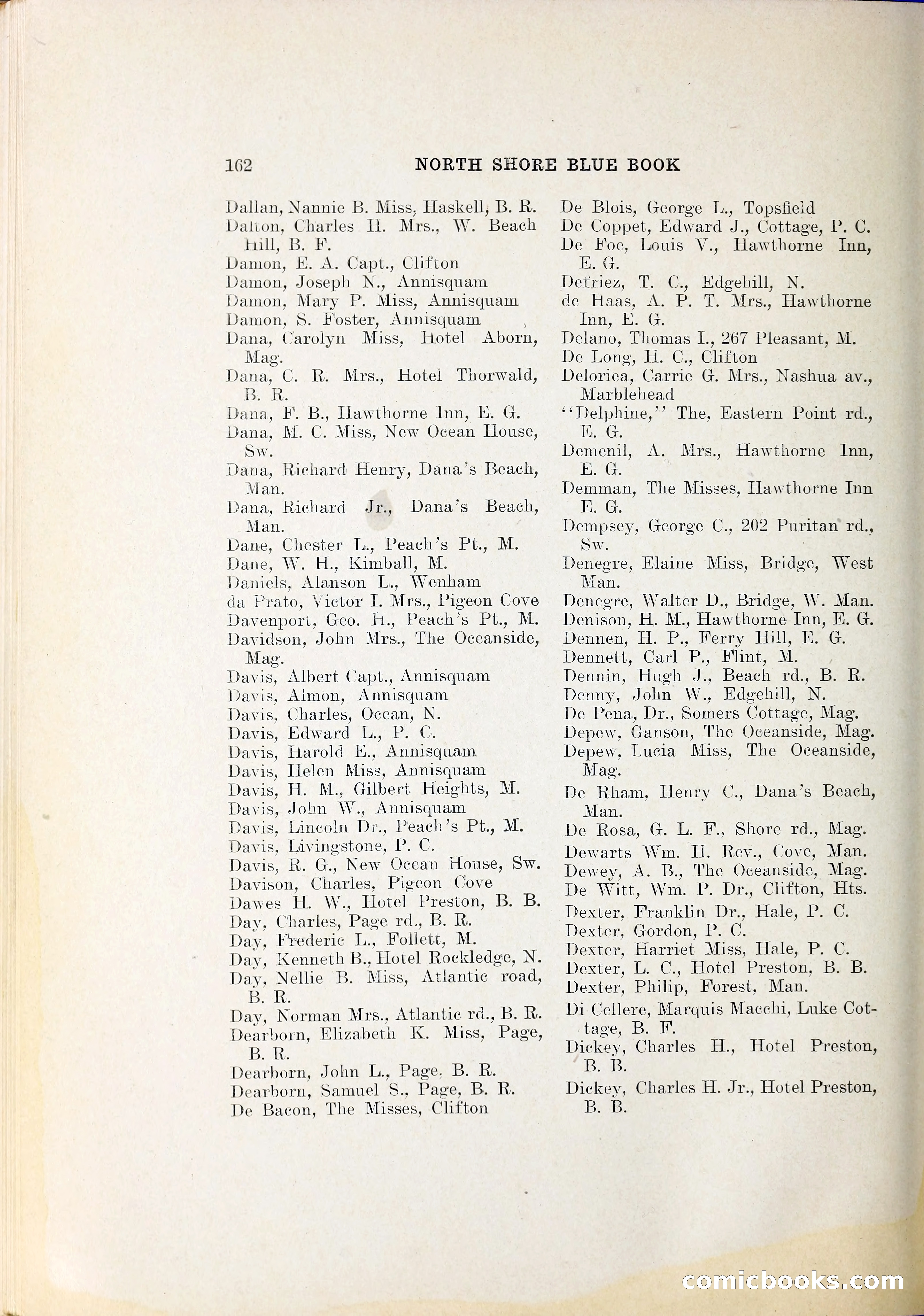 North Shore Blue Book — page 183 of 219