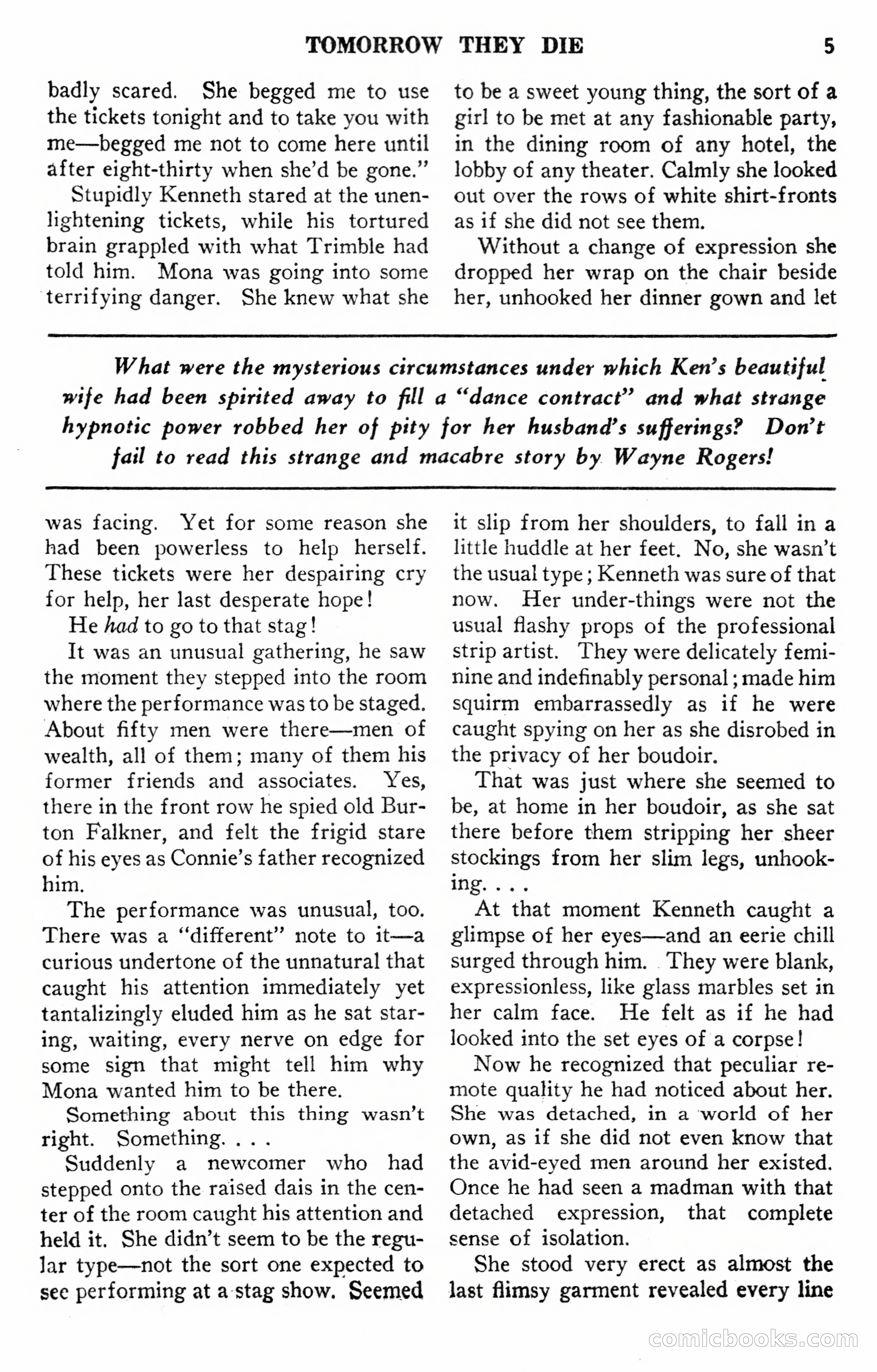 Mystery Adventure Magazine — page 7 of 124