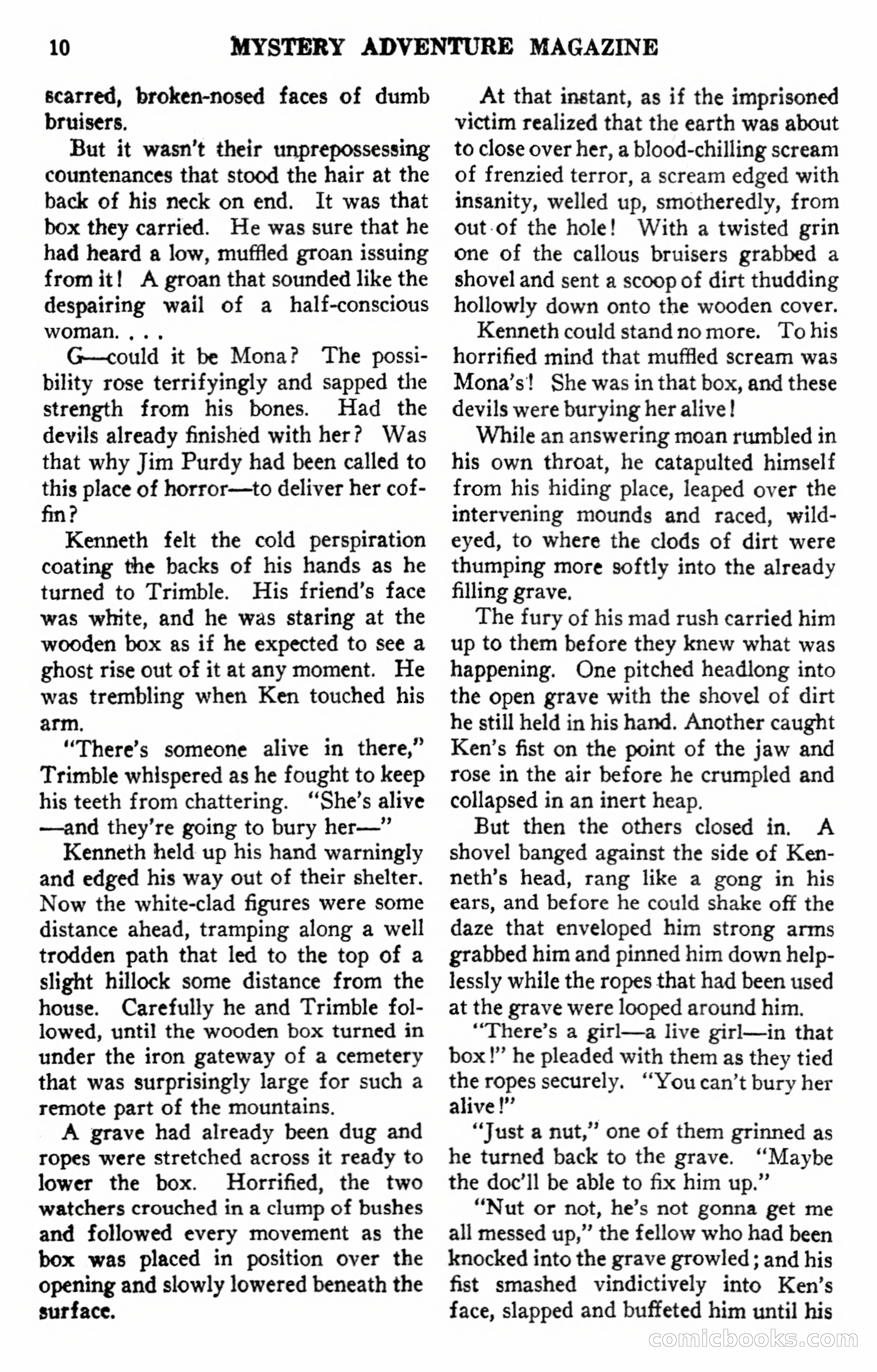 Mystery Adventure Magazine — page 12 of 124