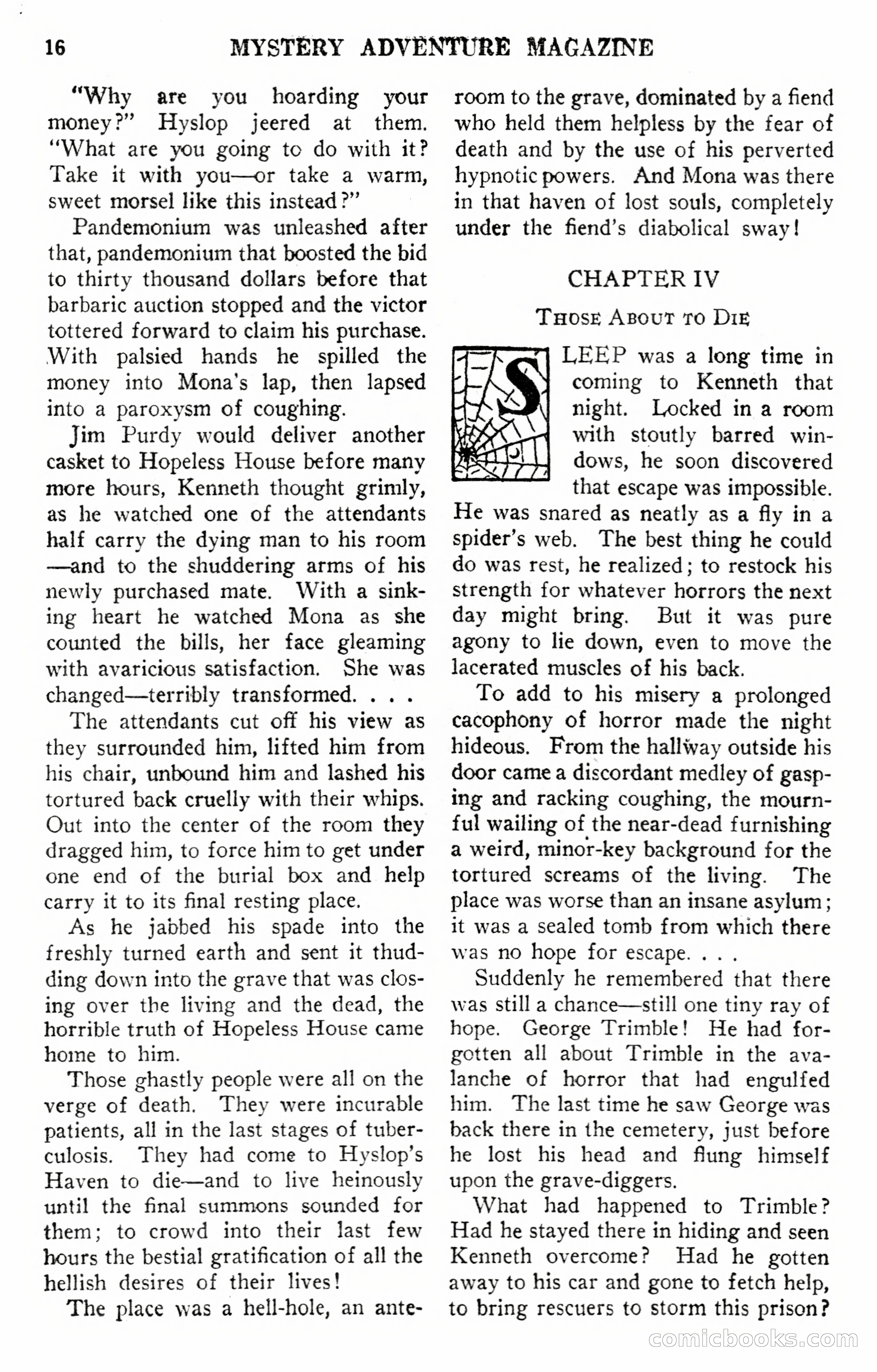 Mystery Adventure Magazine — page 18 of 124