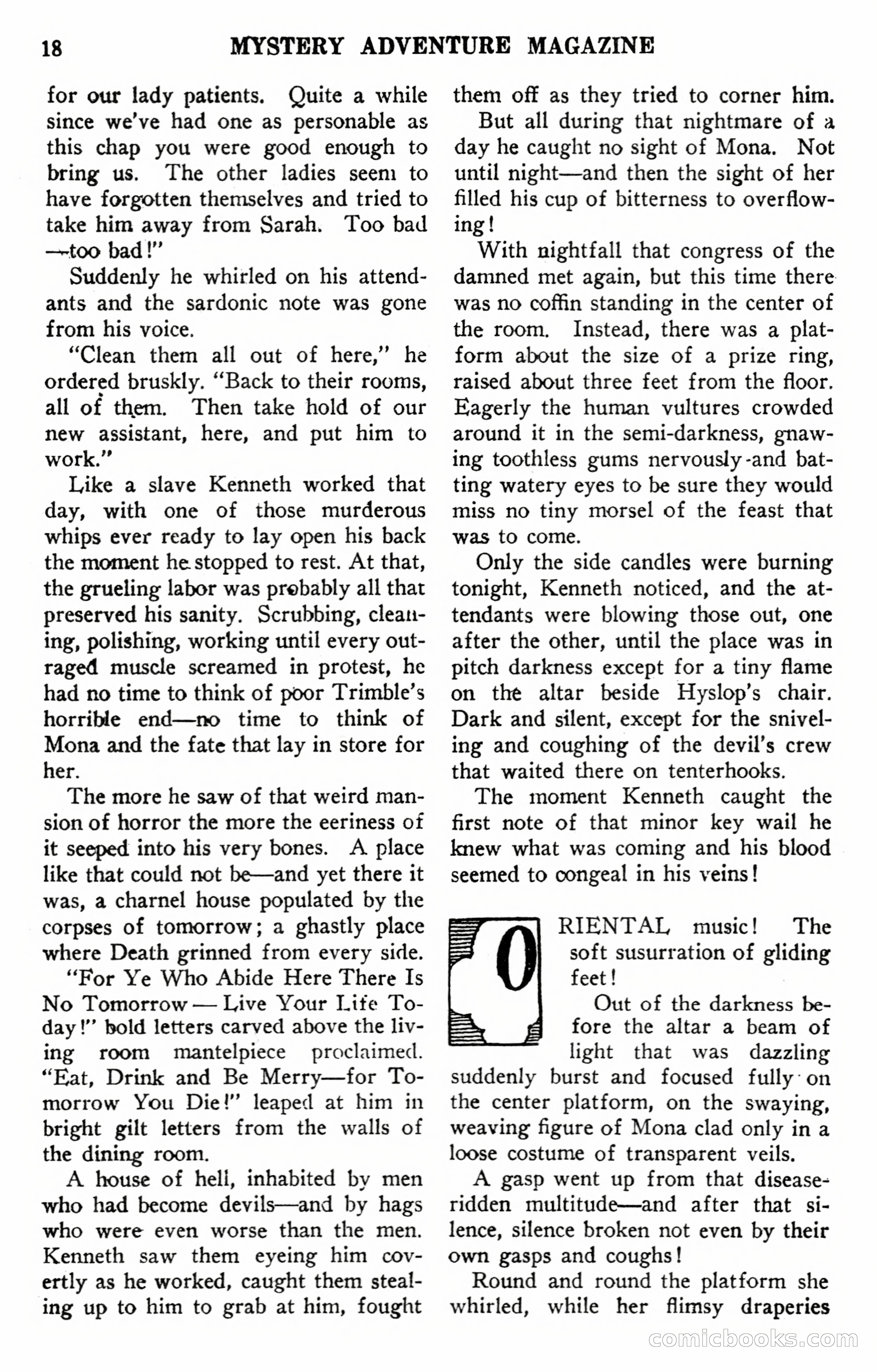 Mystery Adventure Magazine — page 20 of 124