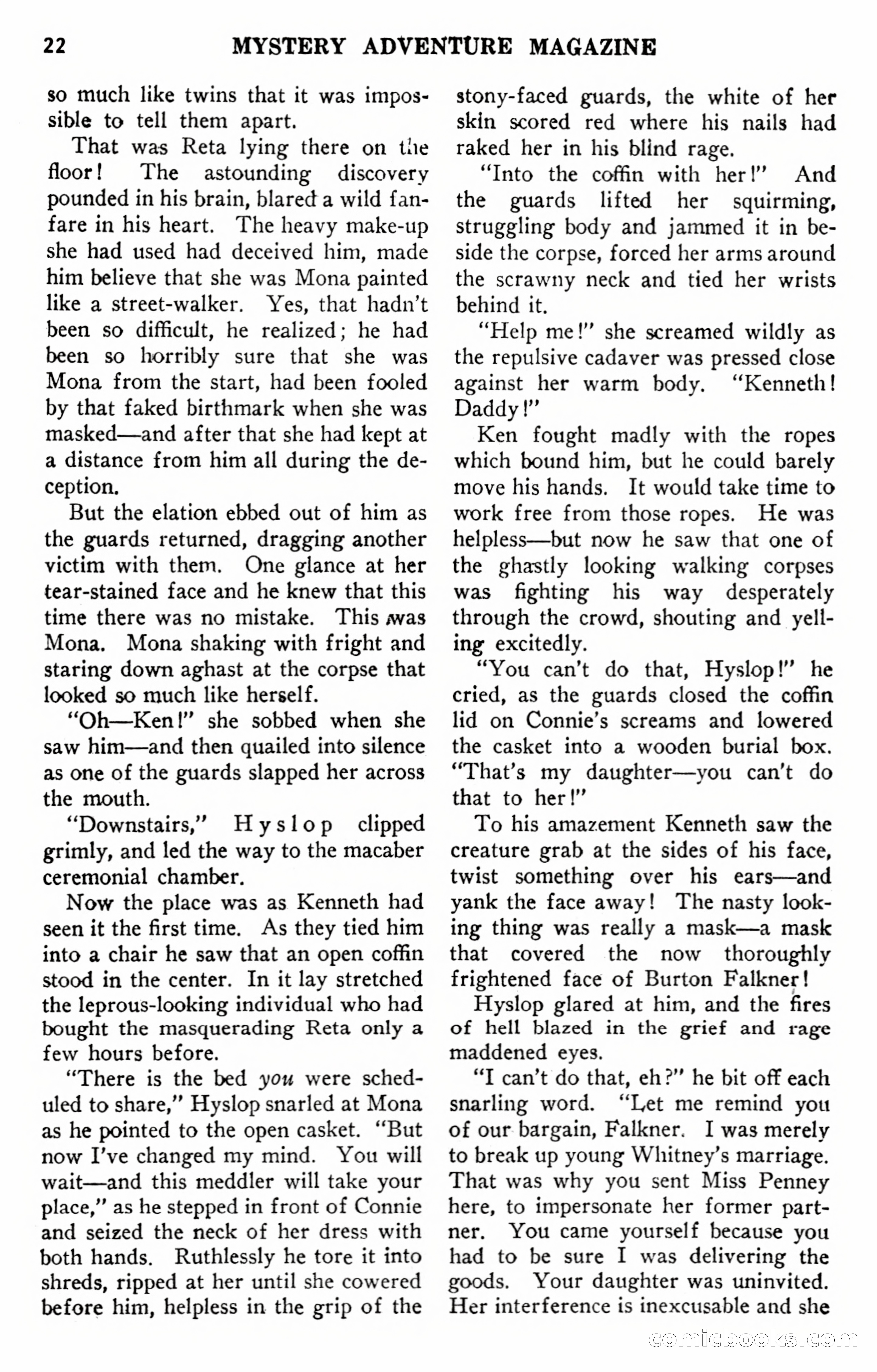 Mystery Adventure Magazine — page 24 of 124