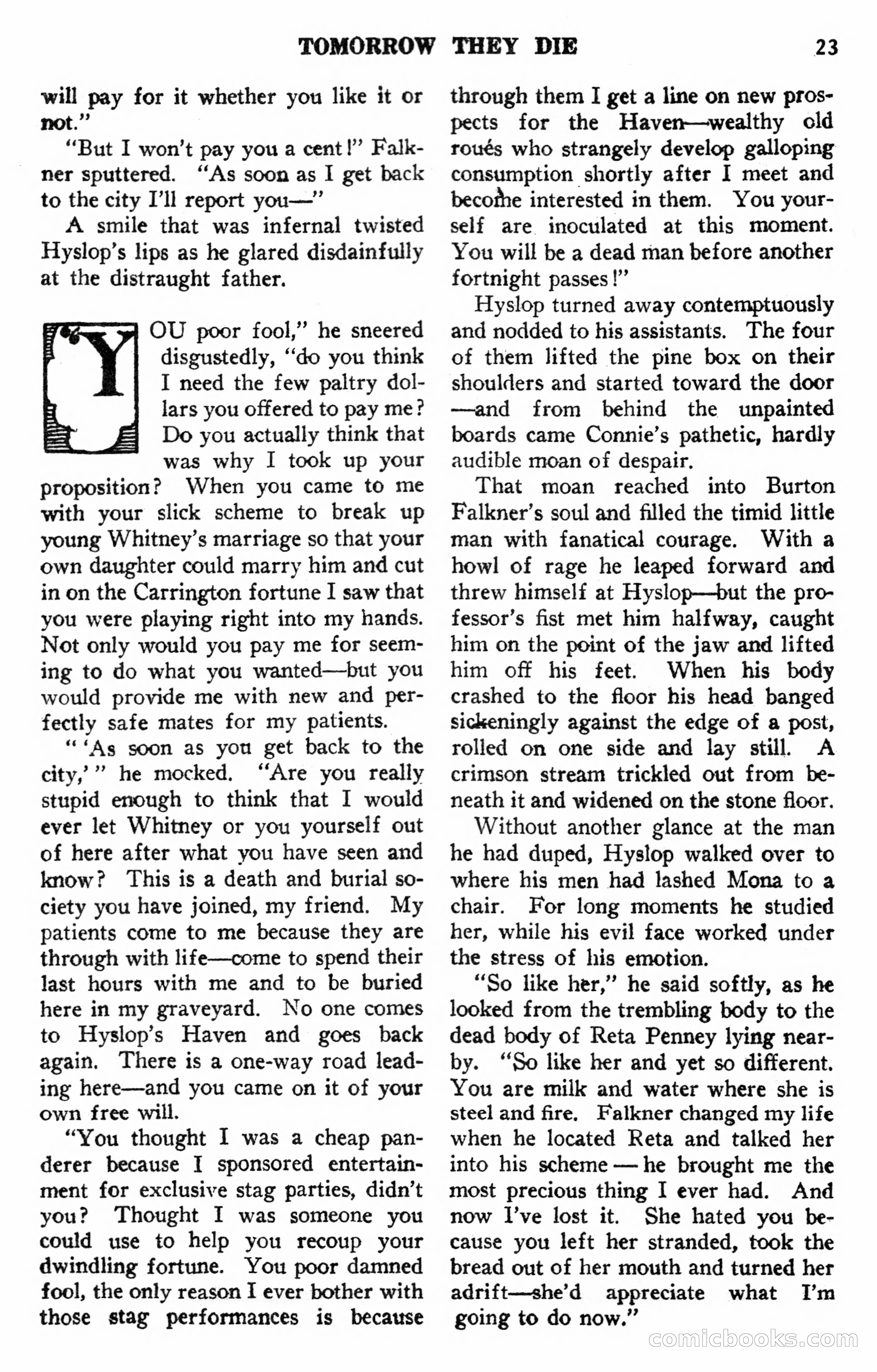 Mystery Adventure Magazine — page 25 of 124