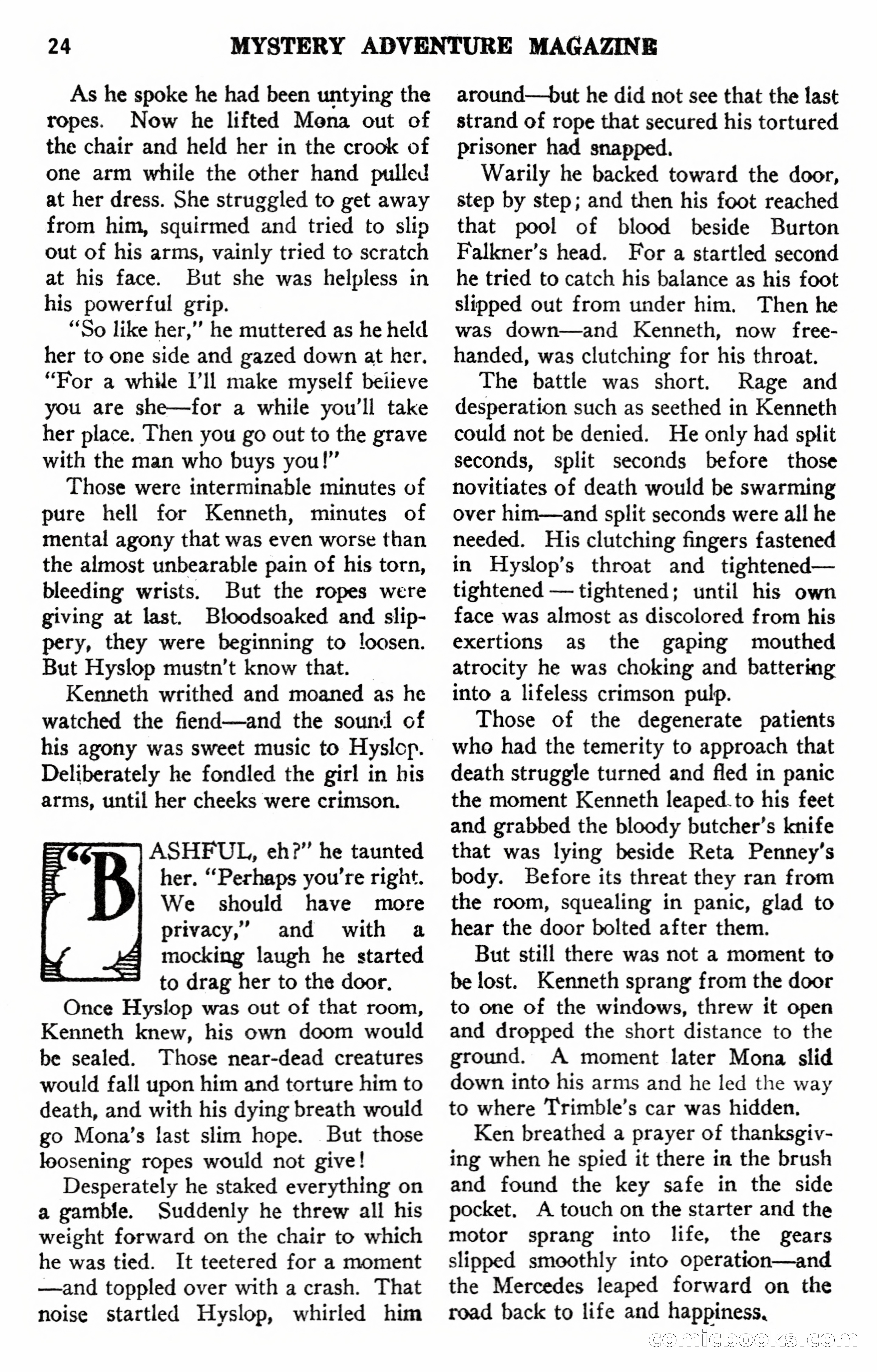 Mystery Adventure Magazine — page 26 of 124