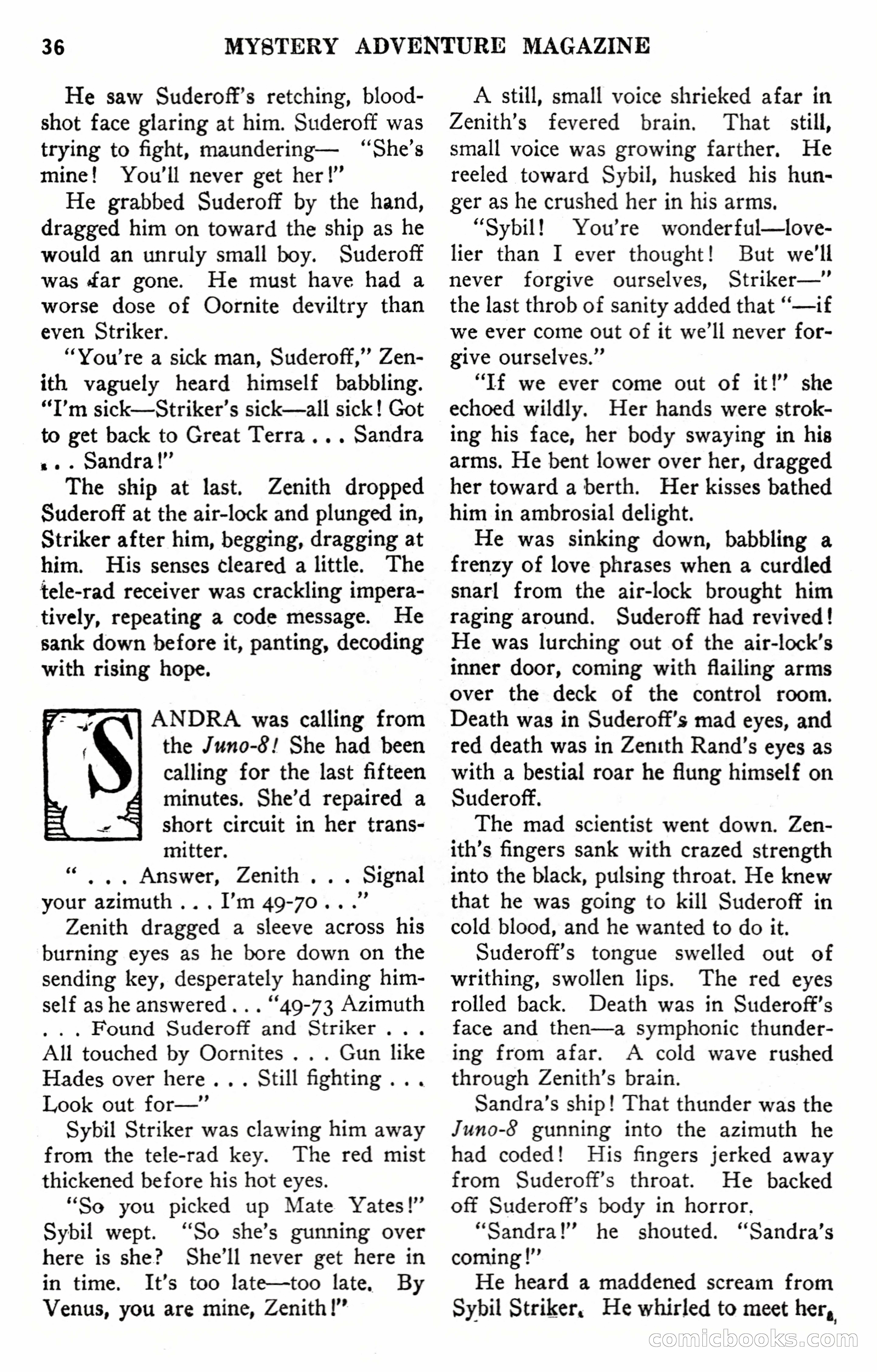 Mystery Adventure Magazine — page 38 of 124
