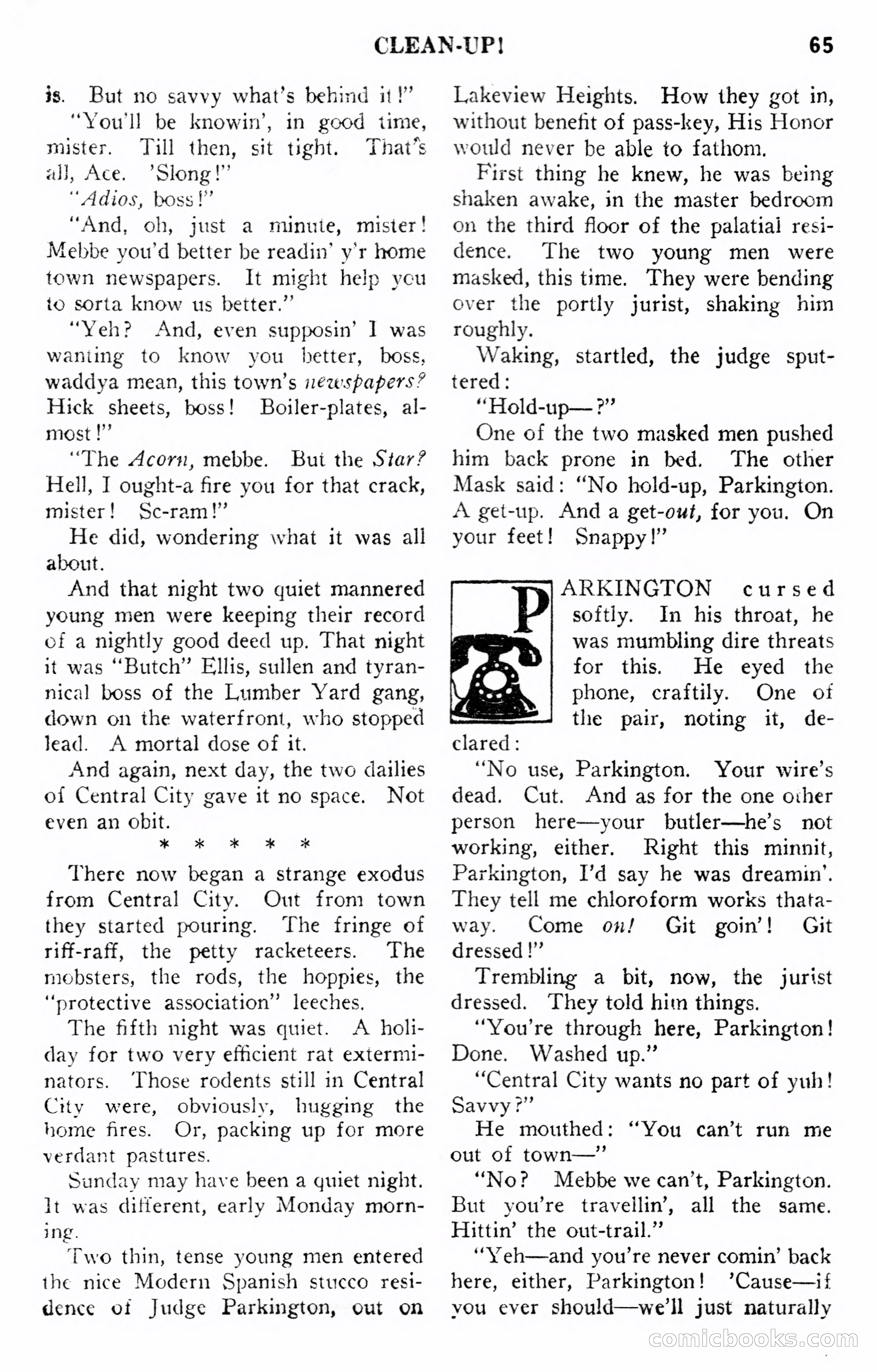 Mystery Adventure Magazine — page 67 of 124