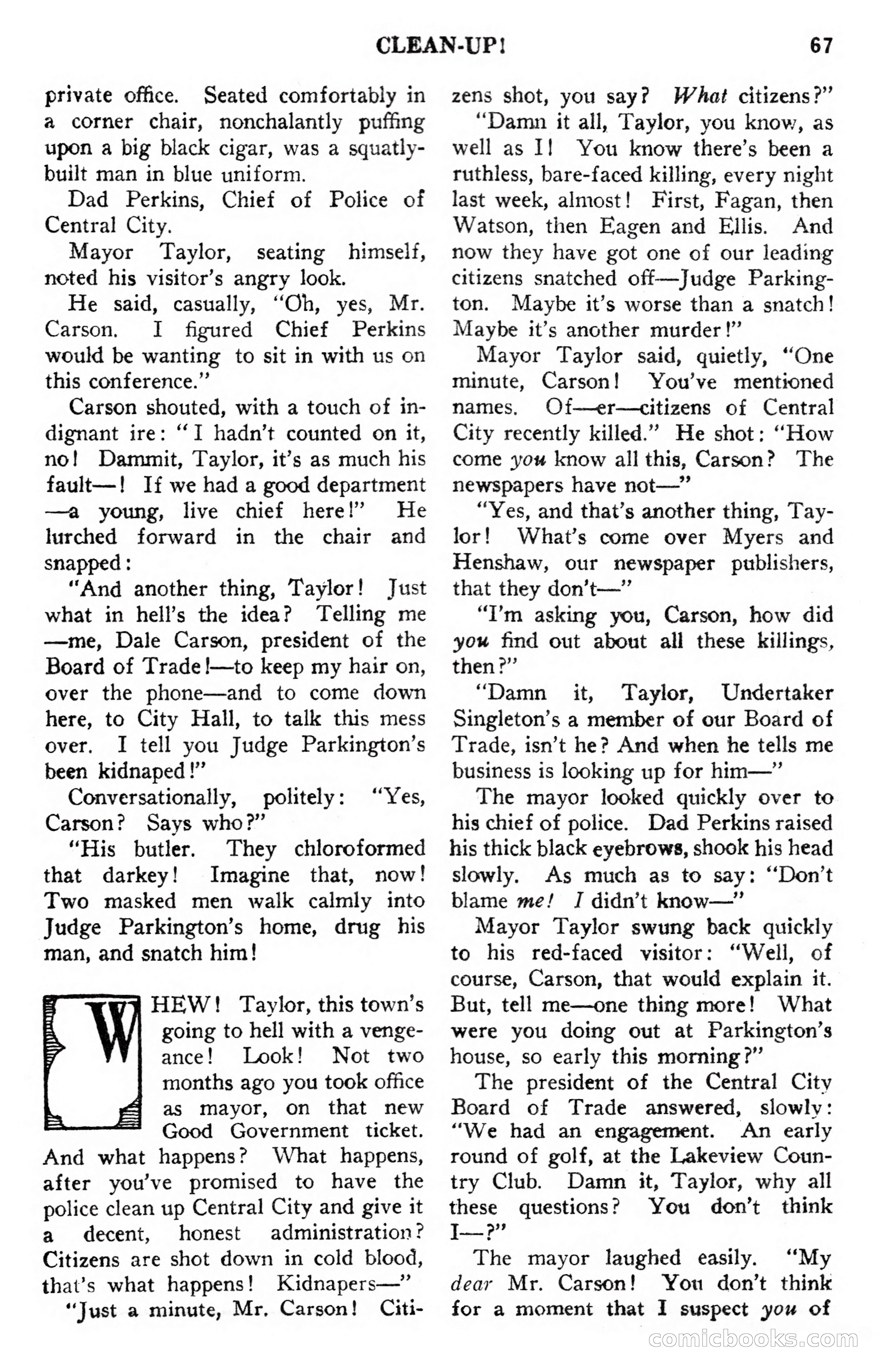 Mystery Adventure Magazine — page 69 of 124