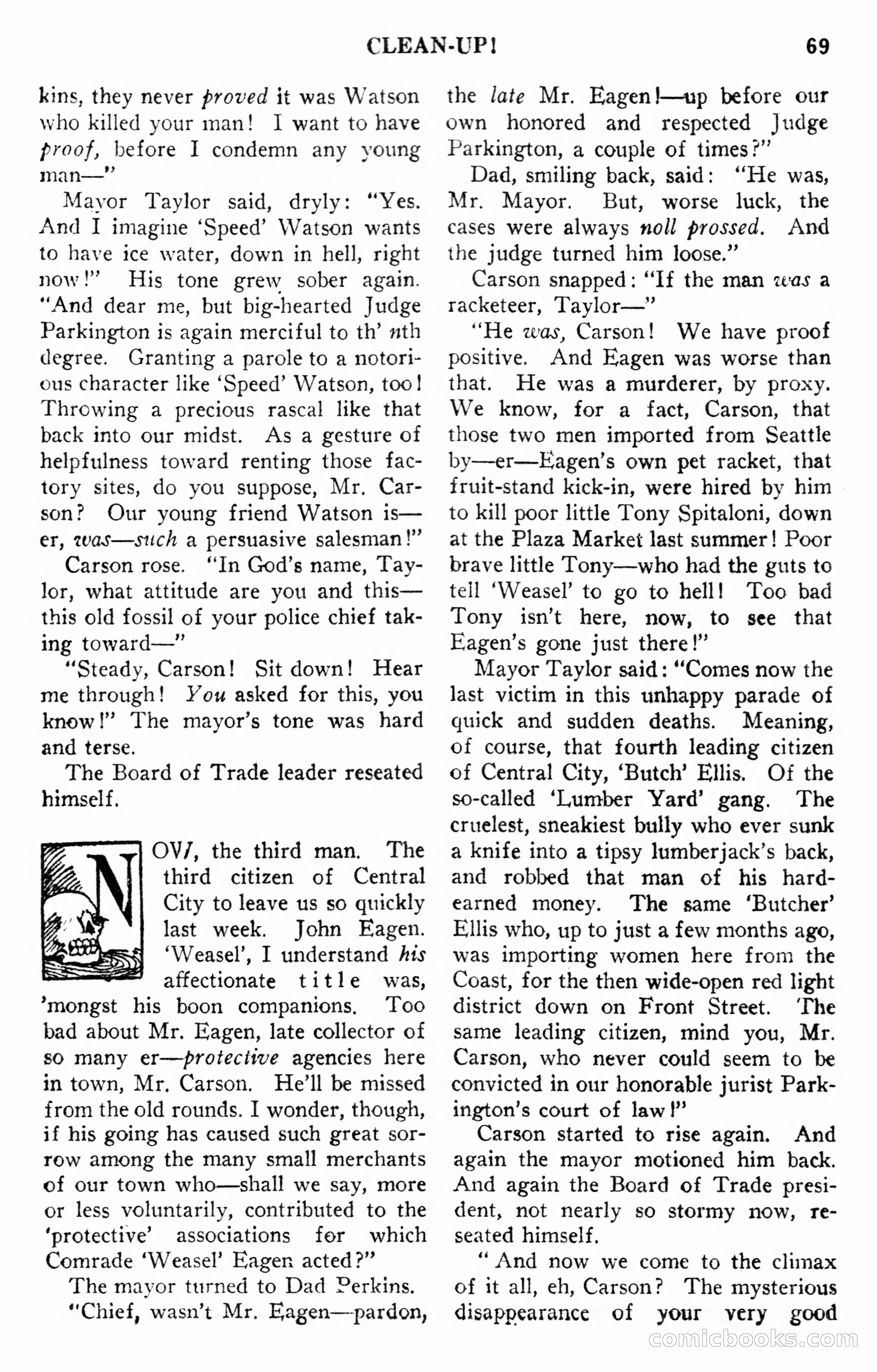 Mystery Adventure Magazine — page 71 of 124