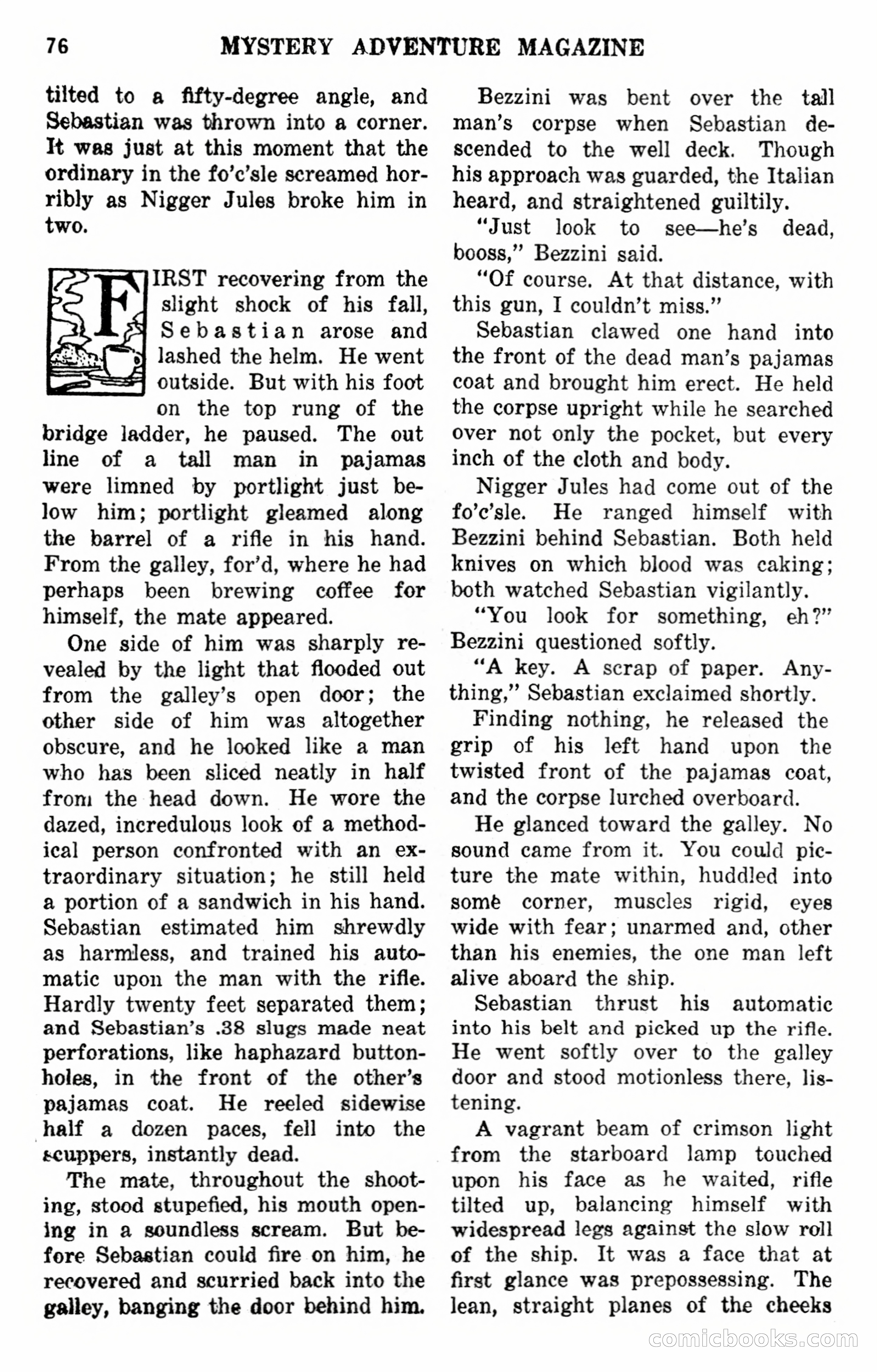 Mystery Adventure Magazine — page 78 of 124
