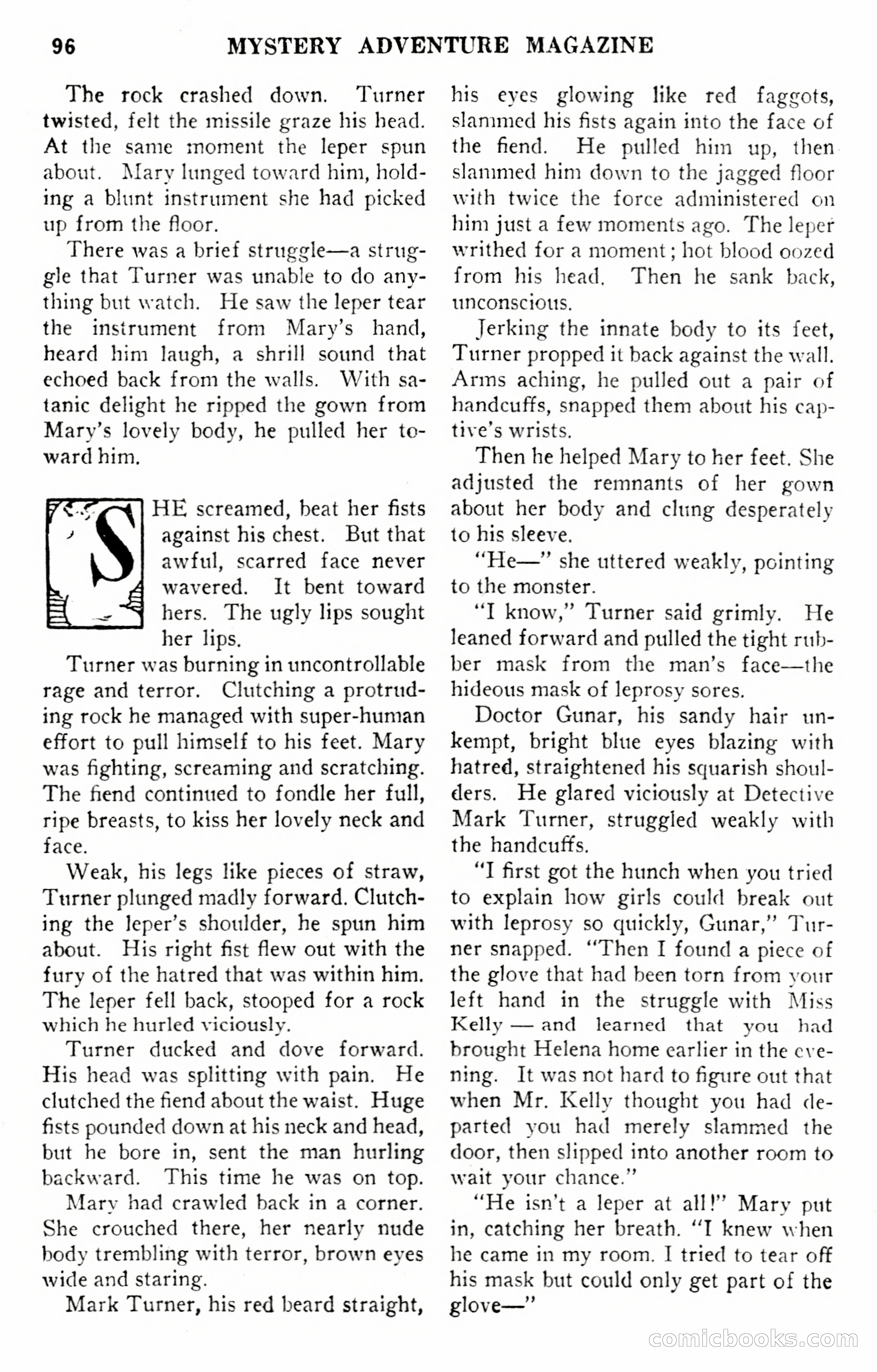 Mystery Adventure Magazine — page 98 of 124