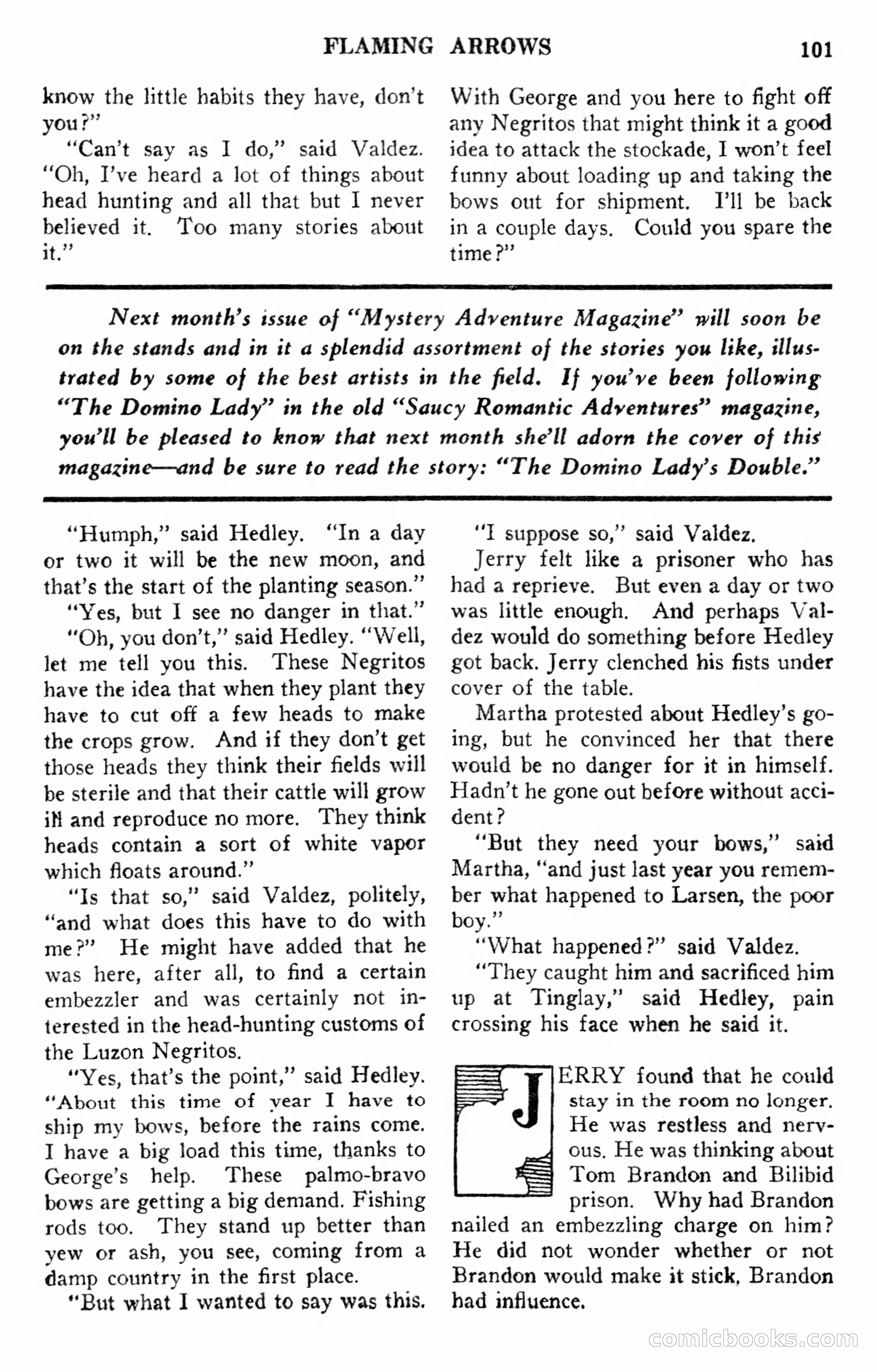 Mystery Adventure Magazine — page 103 of 124