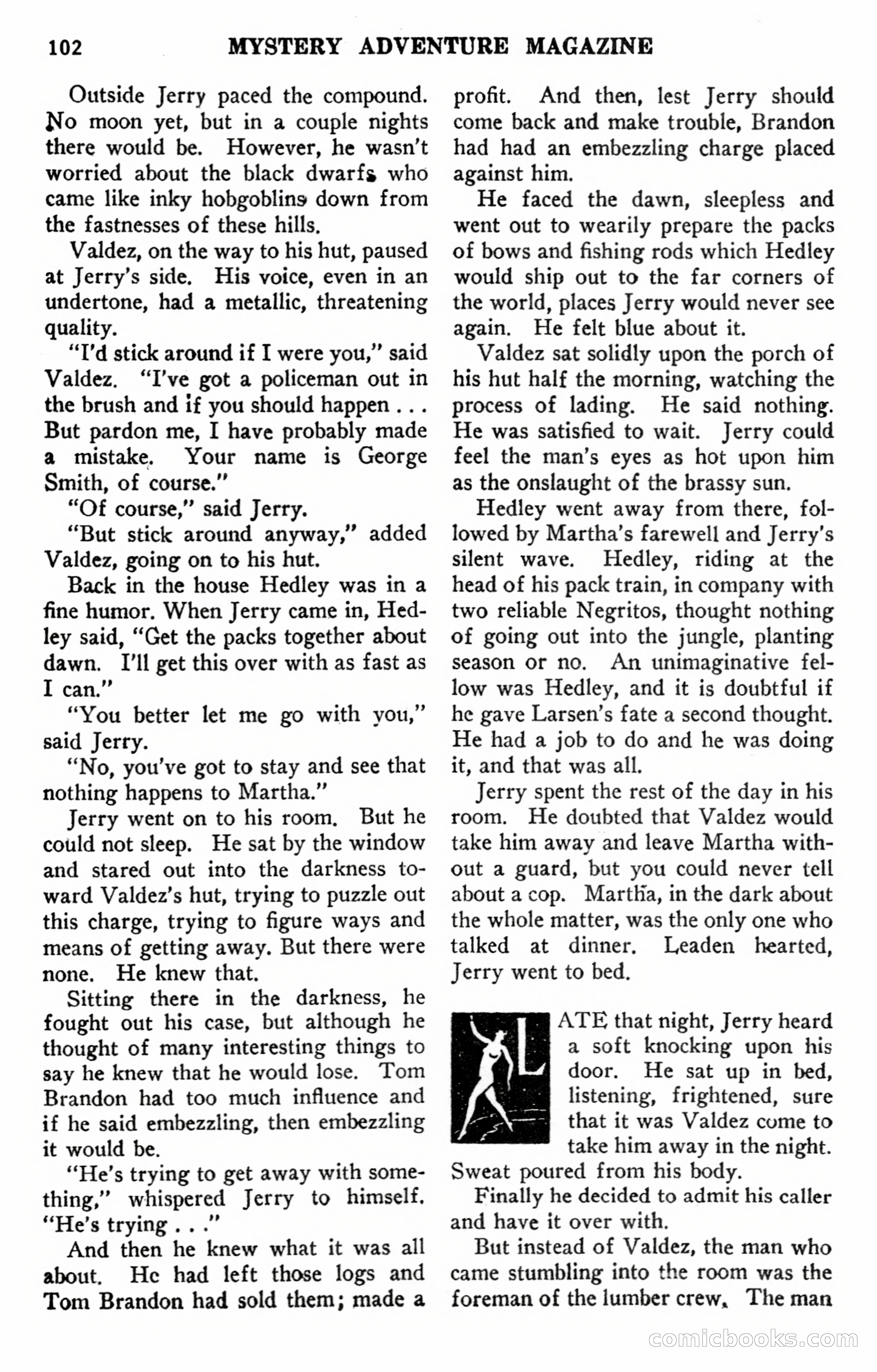 Mystery Adventure Magazine — page 104 of 124