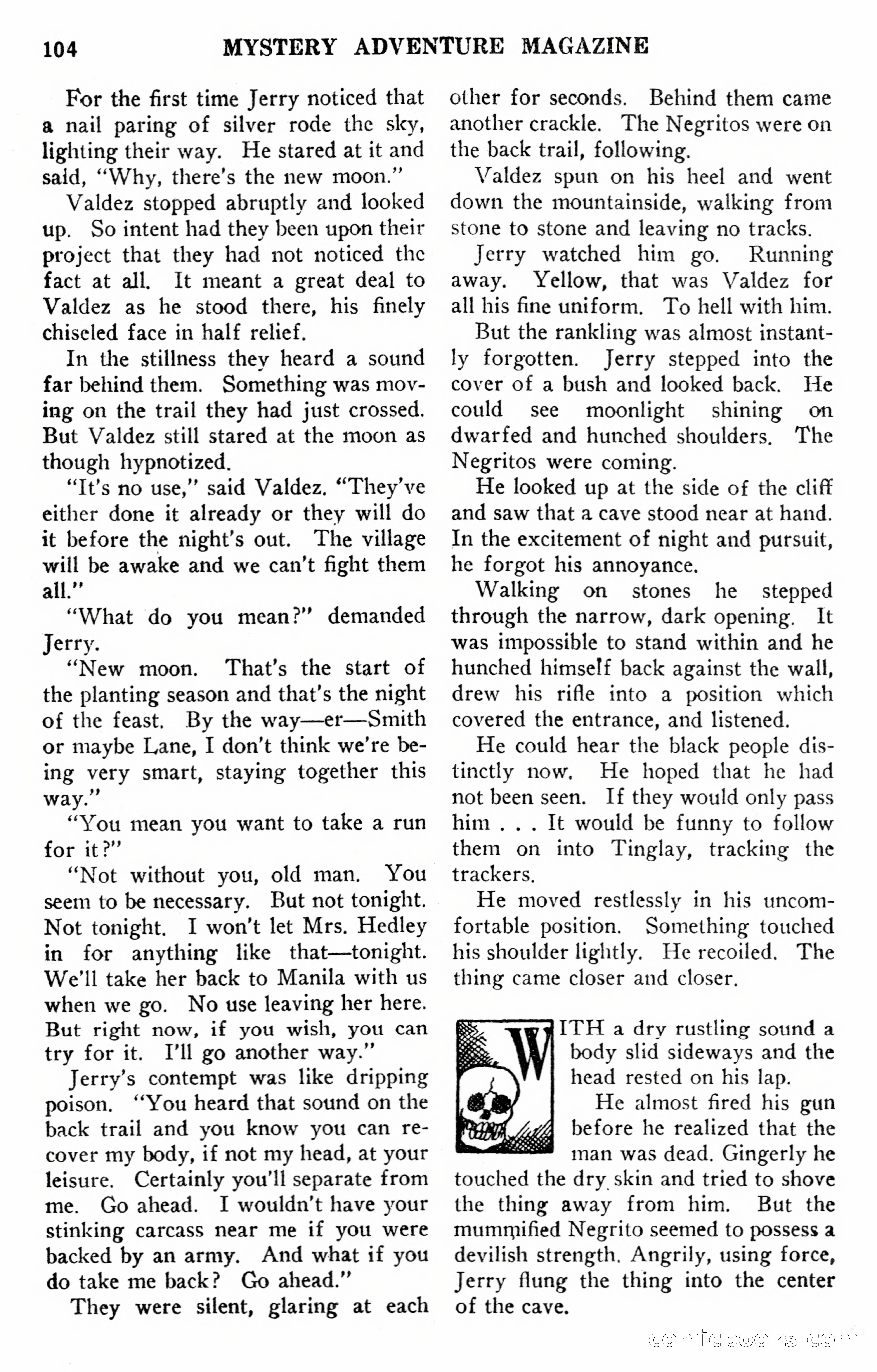 Mystery Adventure Magazine — page 106 of 124