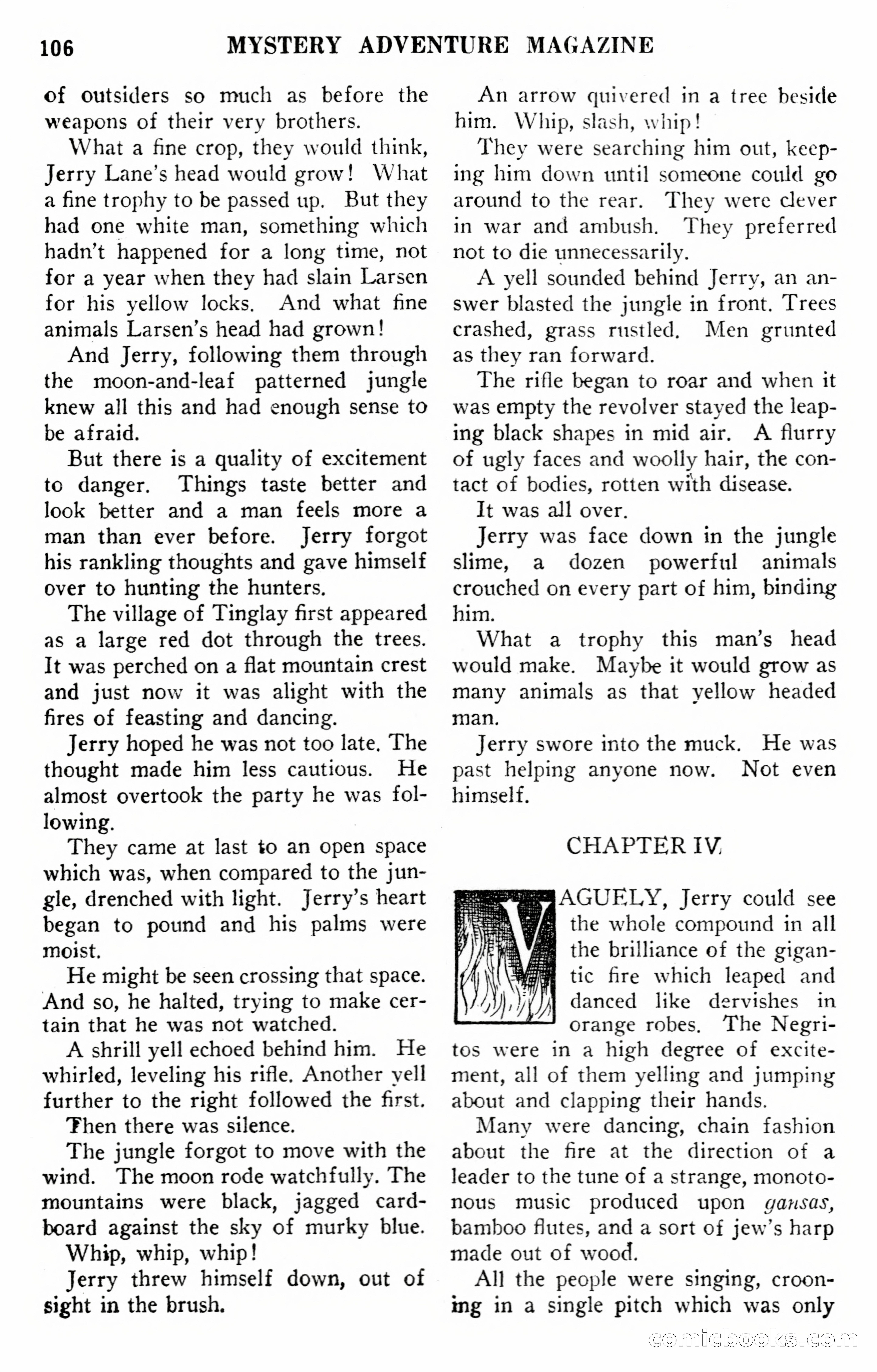 Mystery Adventure Magazine — page 108 of 124