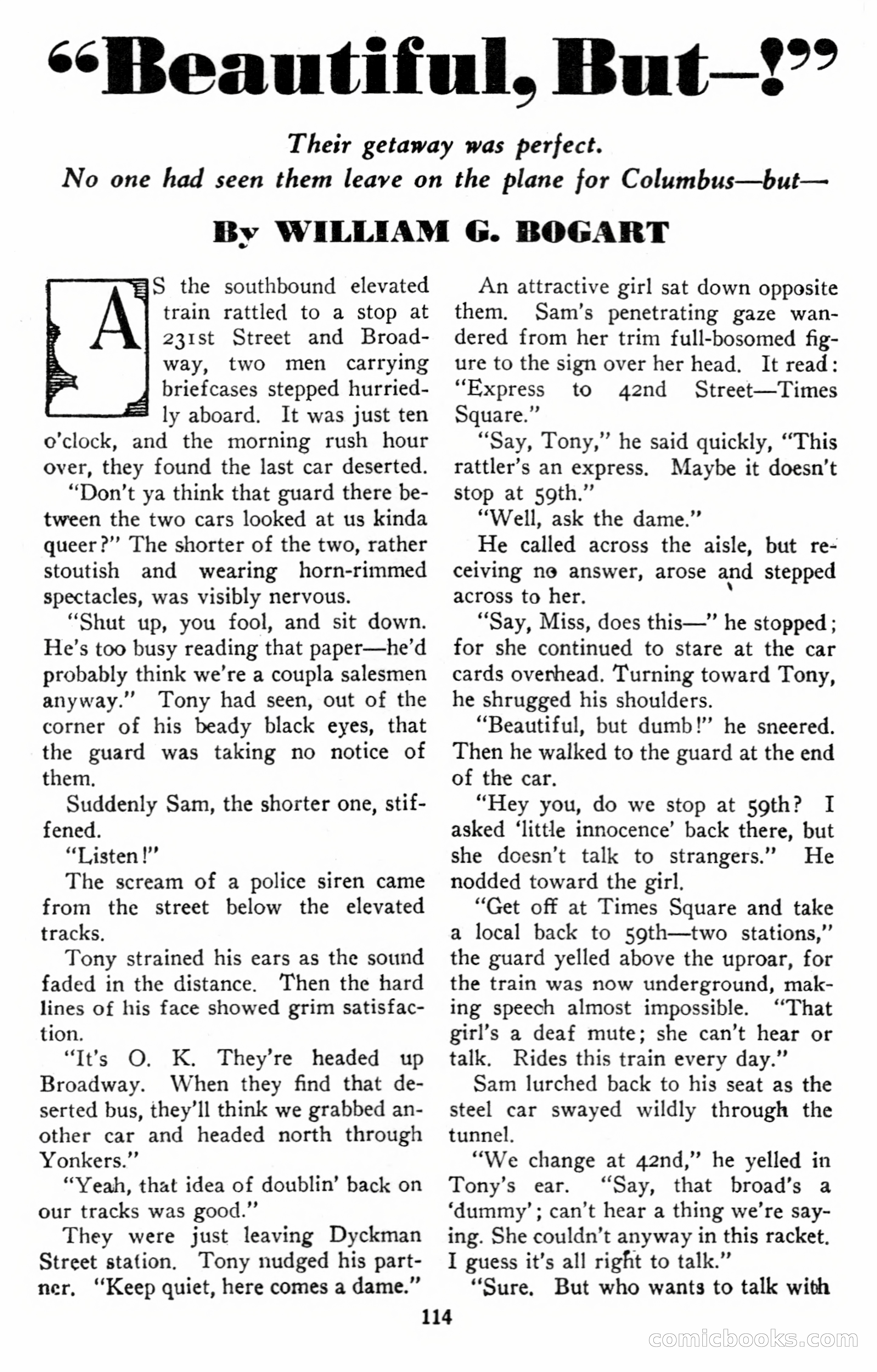 Mystery Adventure Magazine — page 116 of 124