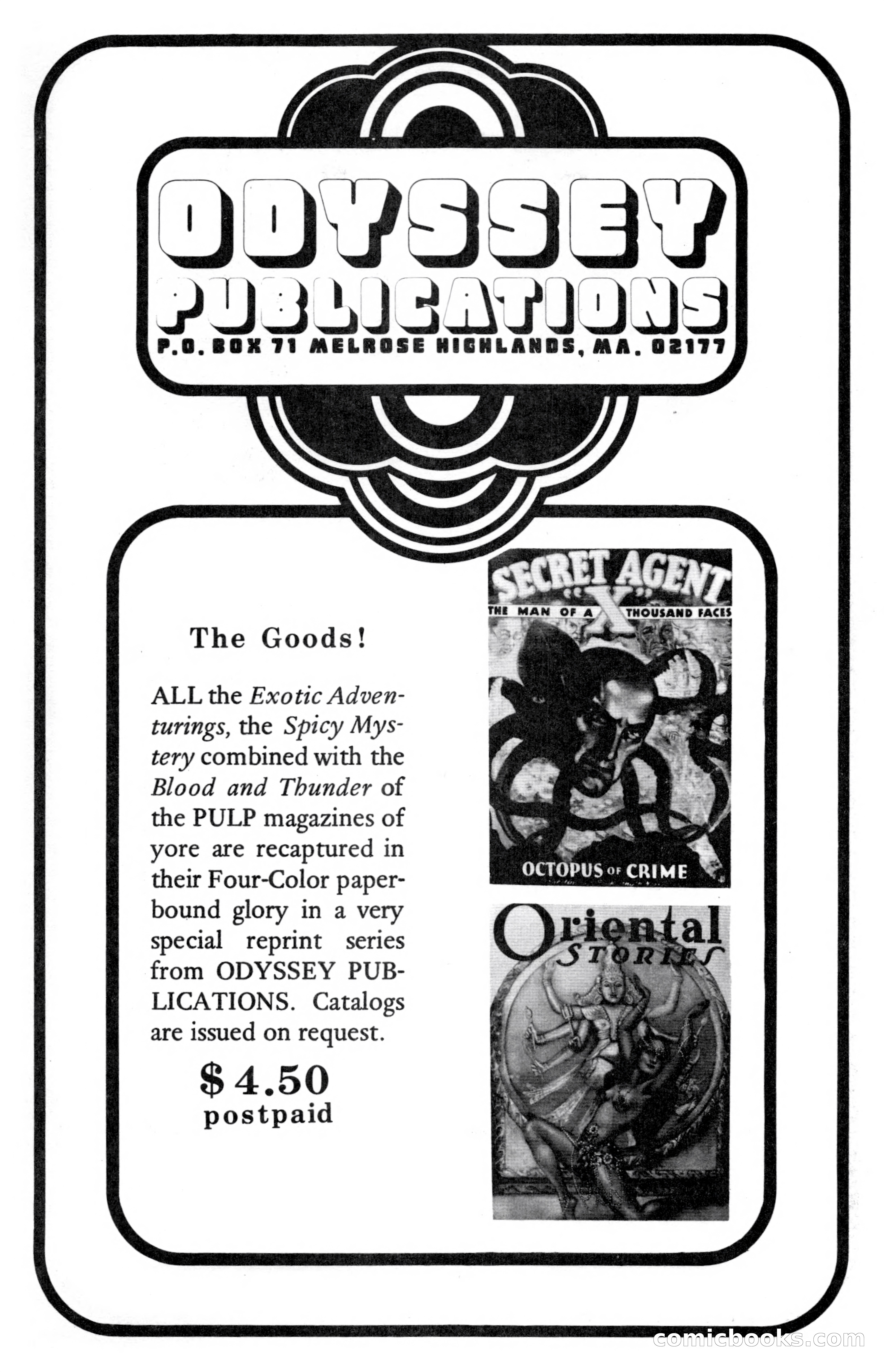 Mystery Adventure Magazine — page 121 of 124