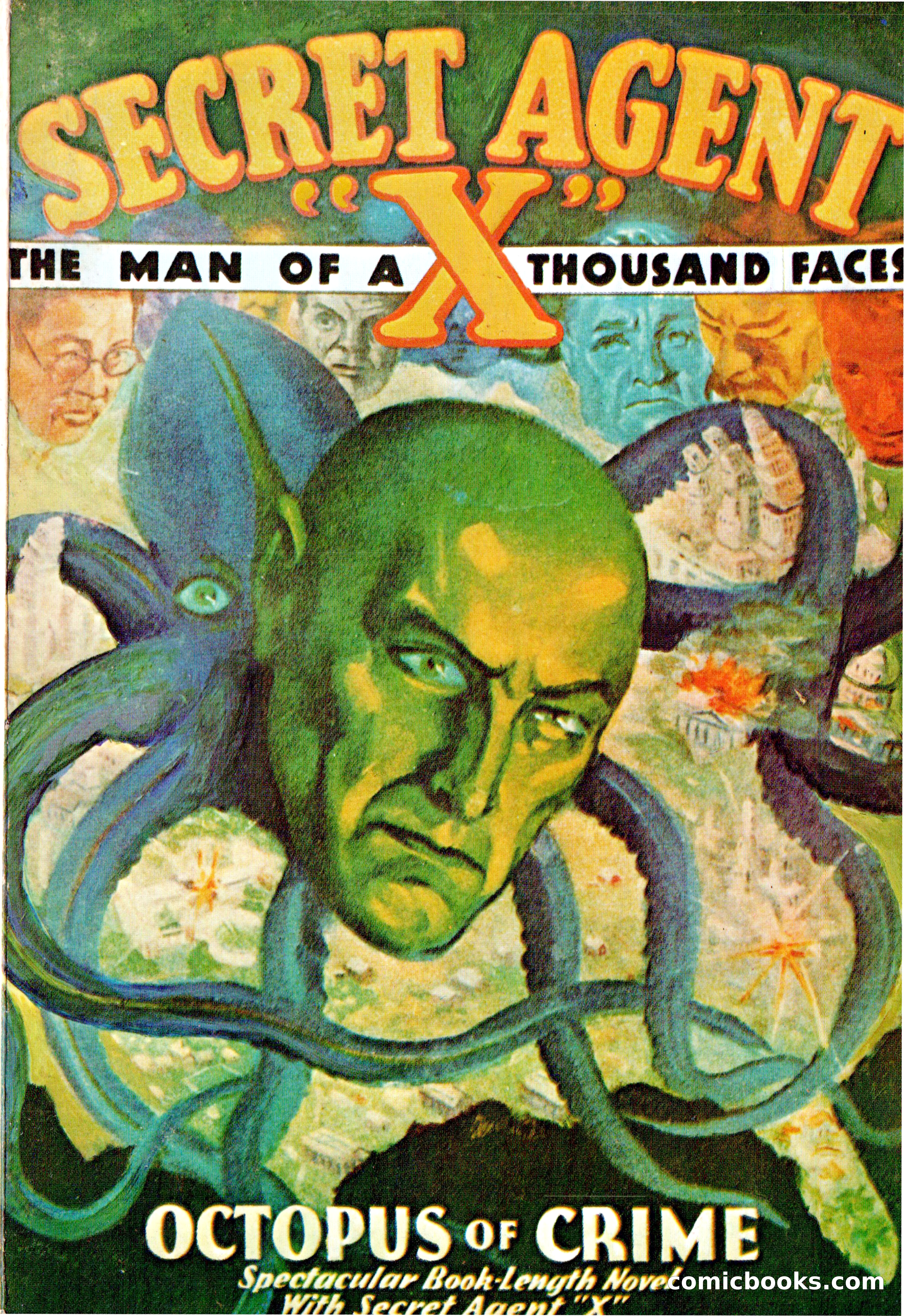 Secret Agent X: The Man of a Thousand Faces — page 1 of 132